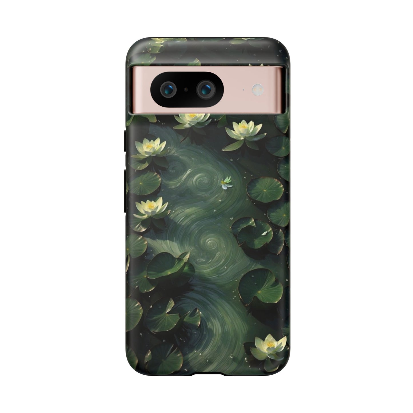 Lilypad Swirls iPhone Case