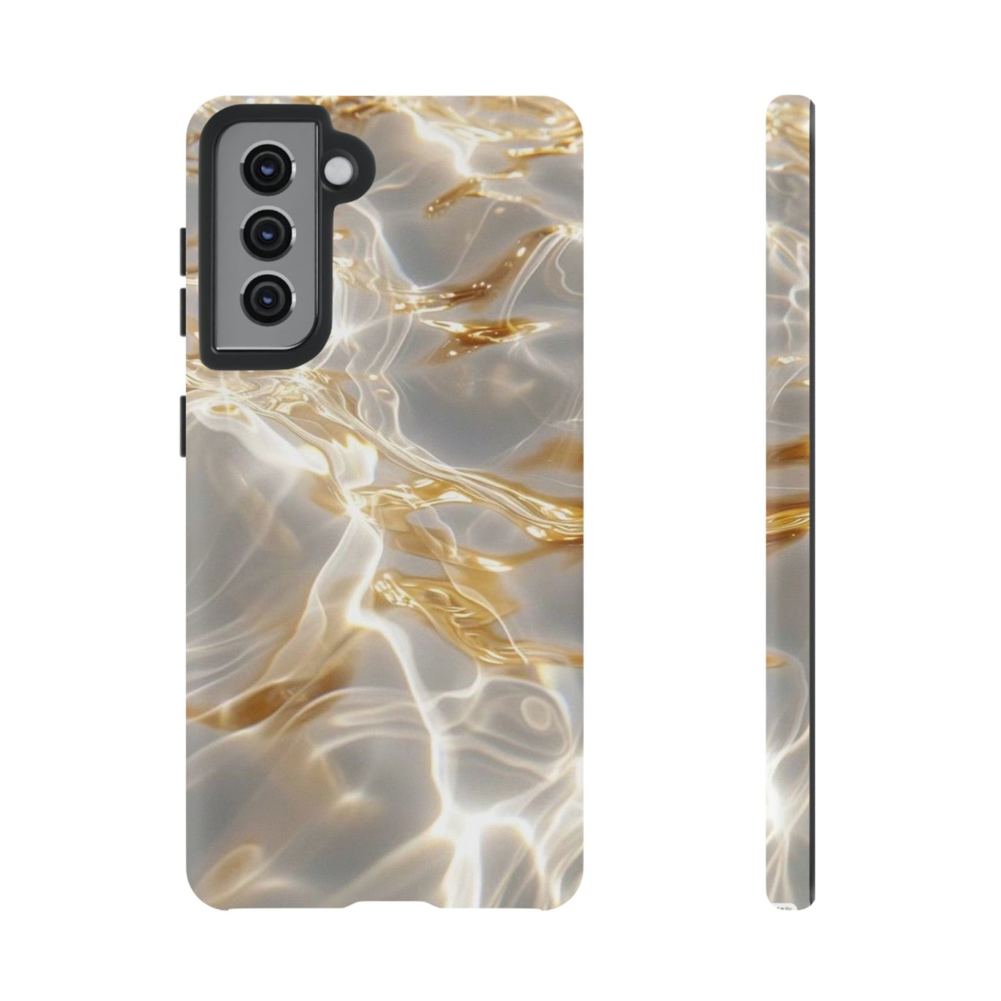 Golden Wave iPhone Case