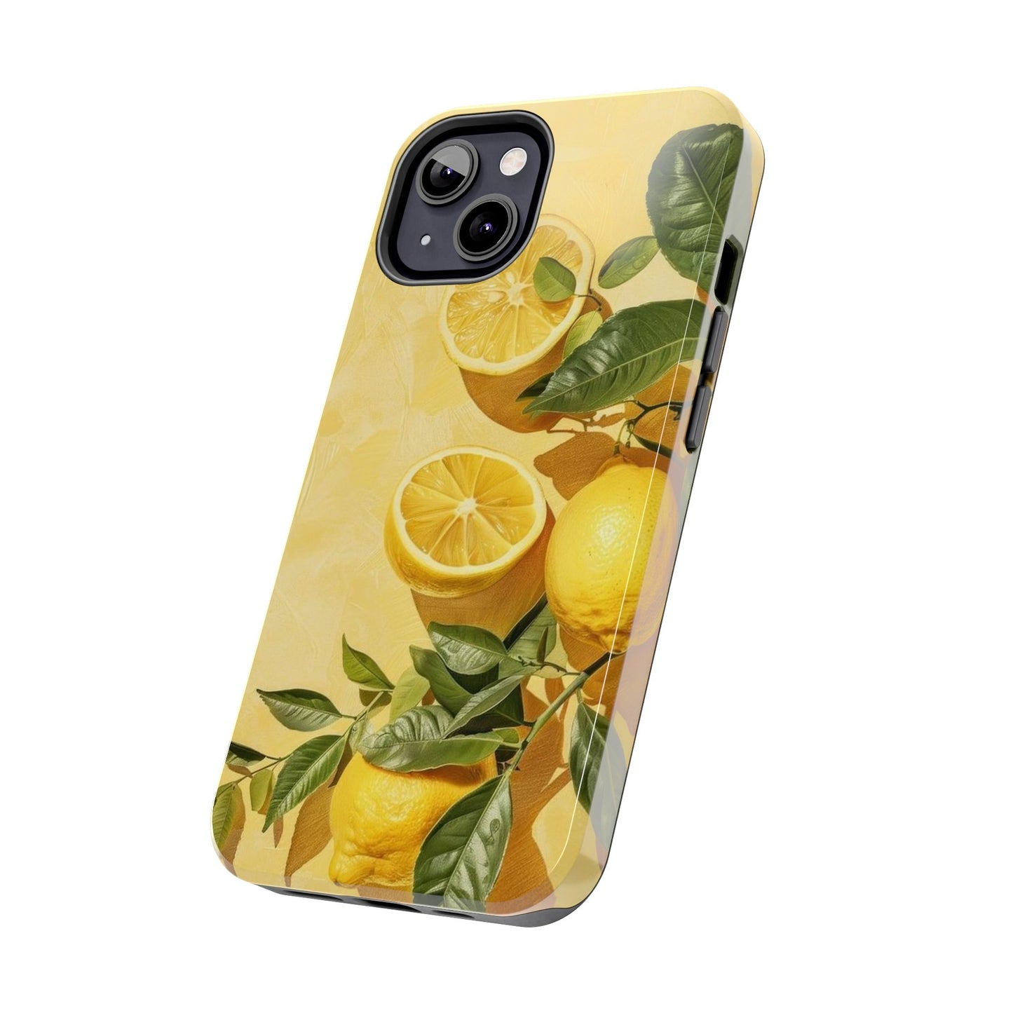 Lemon Wall iPhone Case