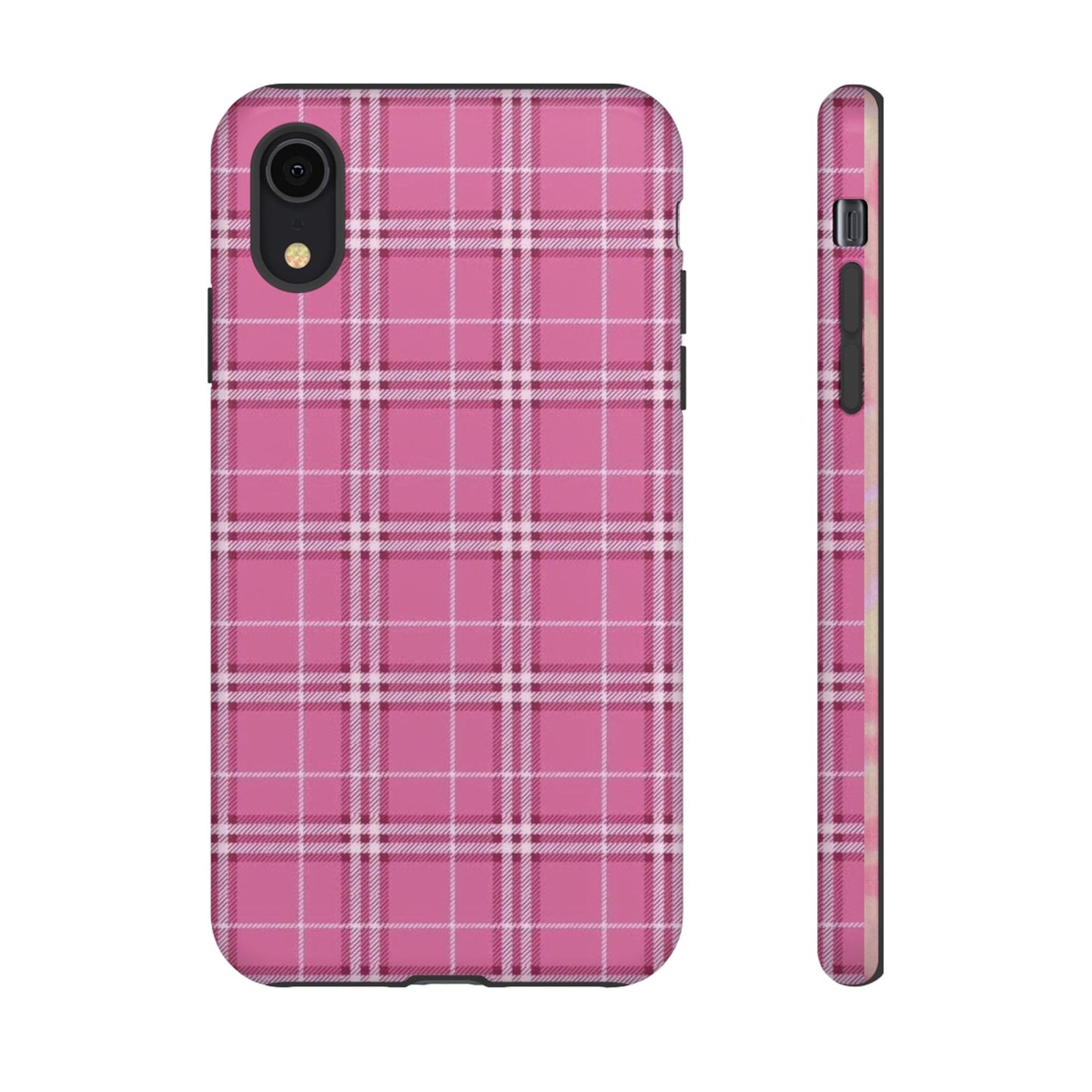 Pink Flannel iPhone Case