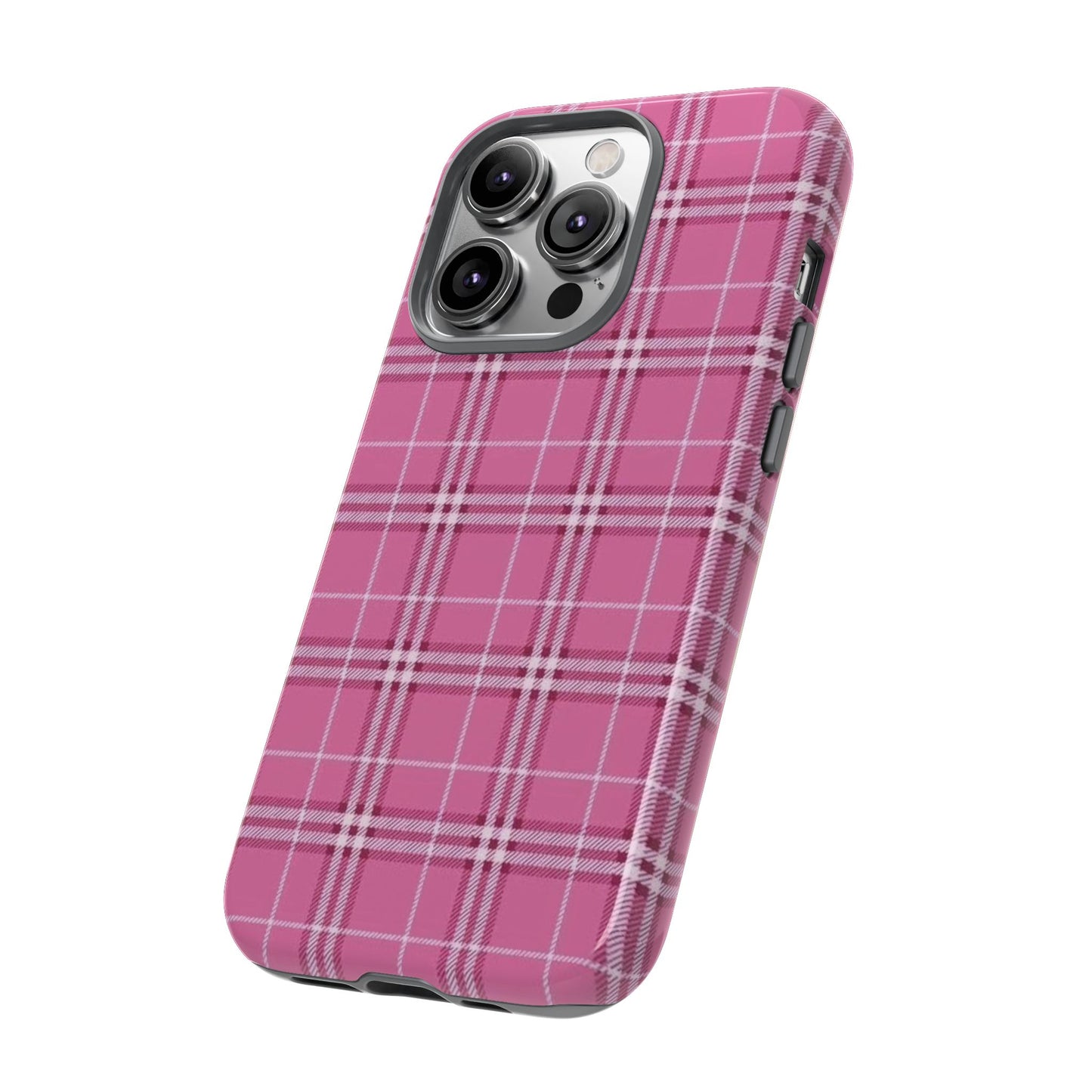 Pink Flannel iPhone Case