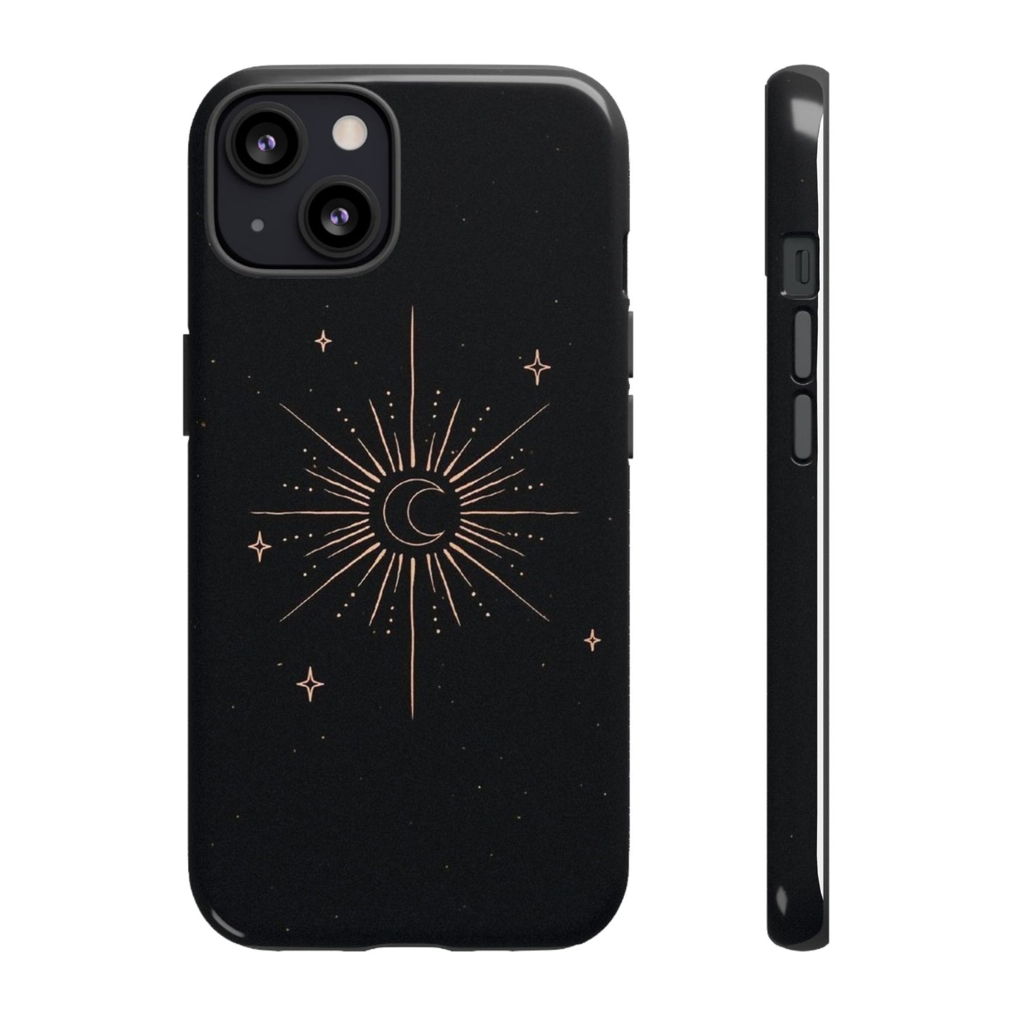 Golden Stars iPhone Case