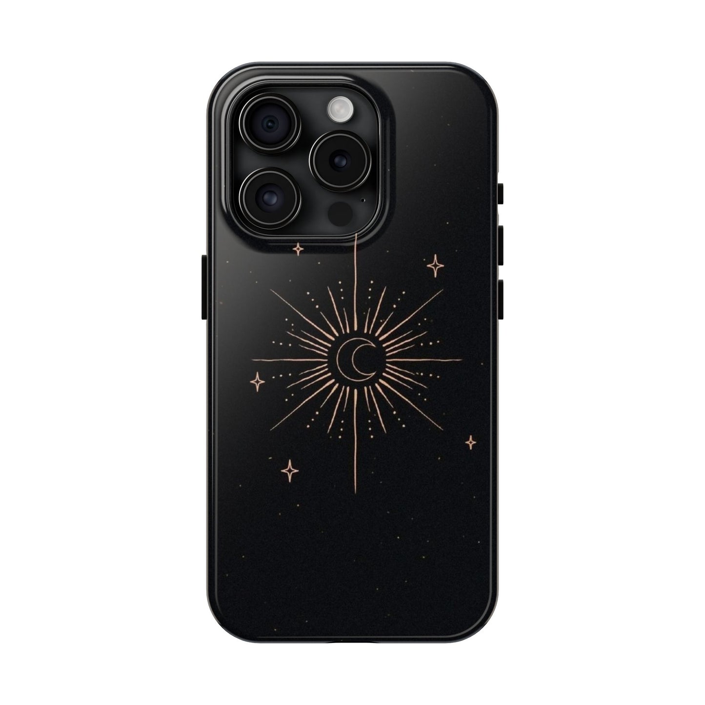 Golden Stars iPhone Case