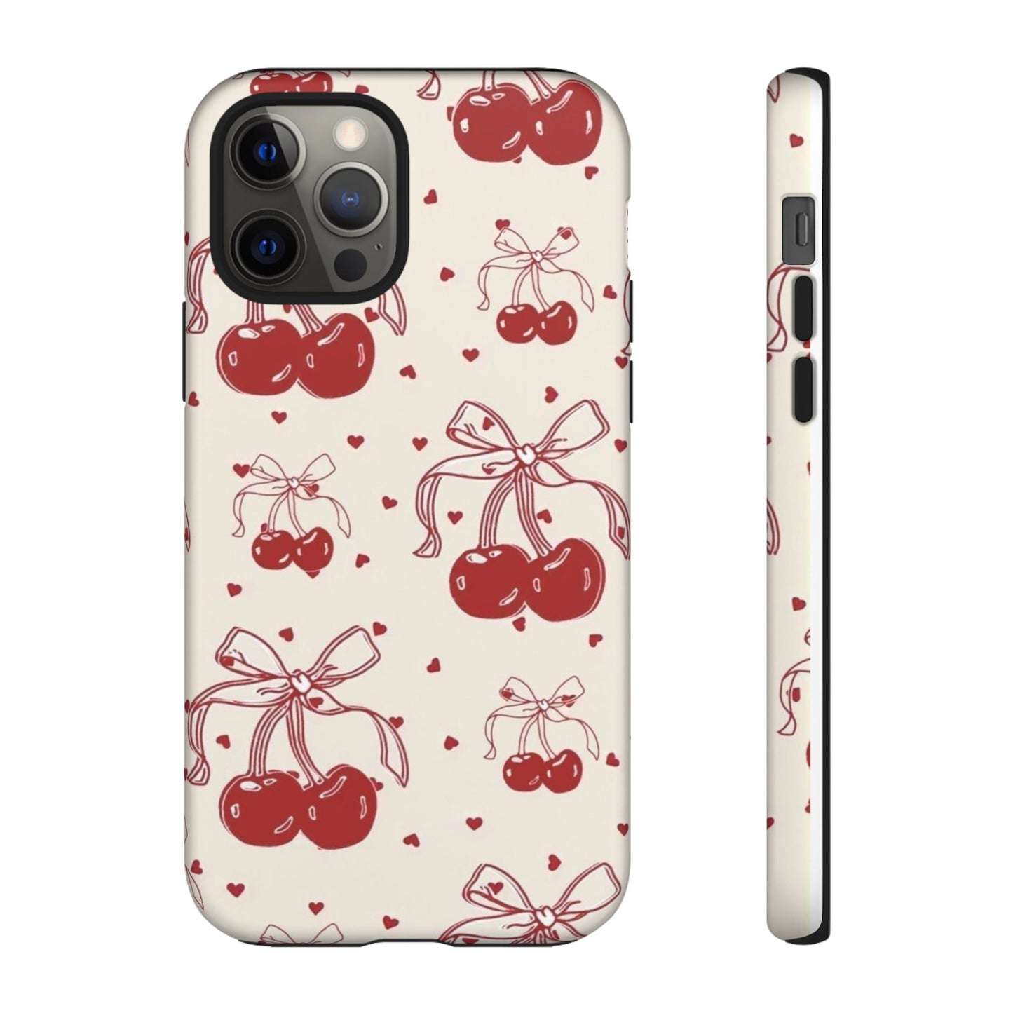 Cherry Bows iPhone Case