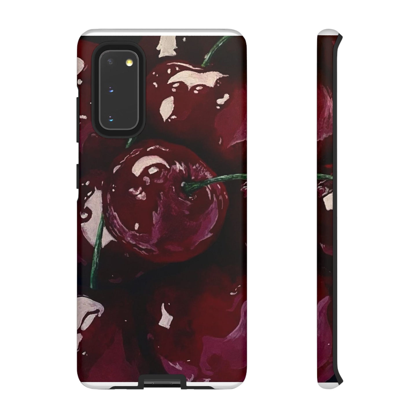 Cherry Painting iPhone Case