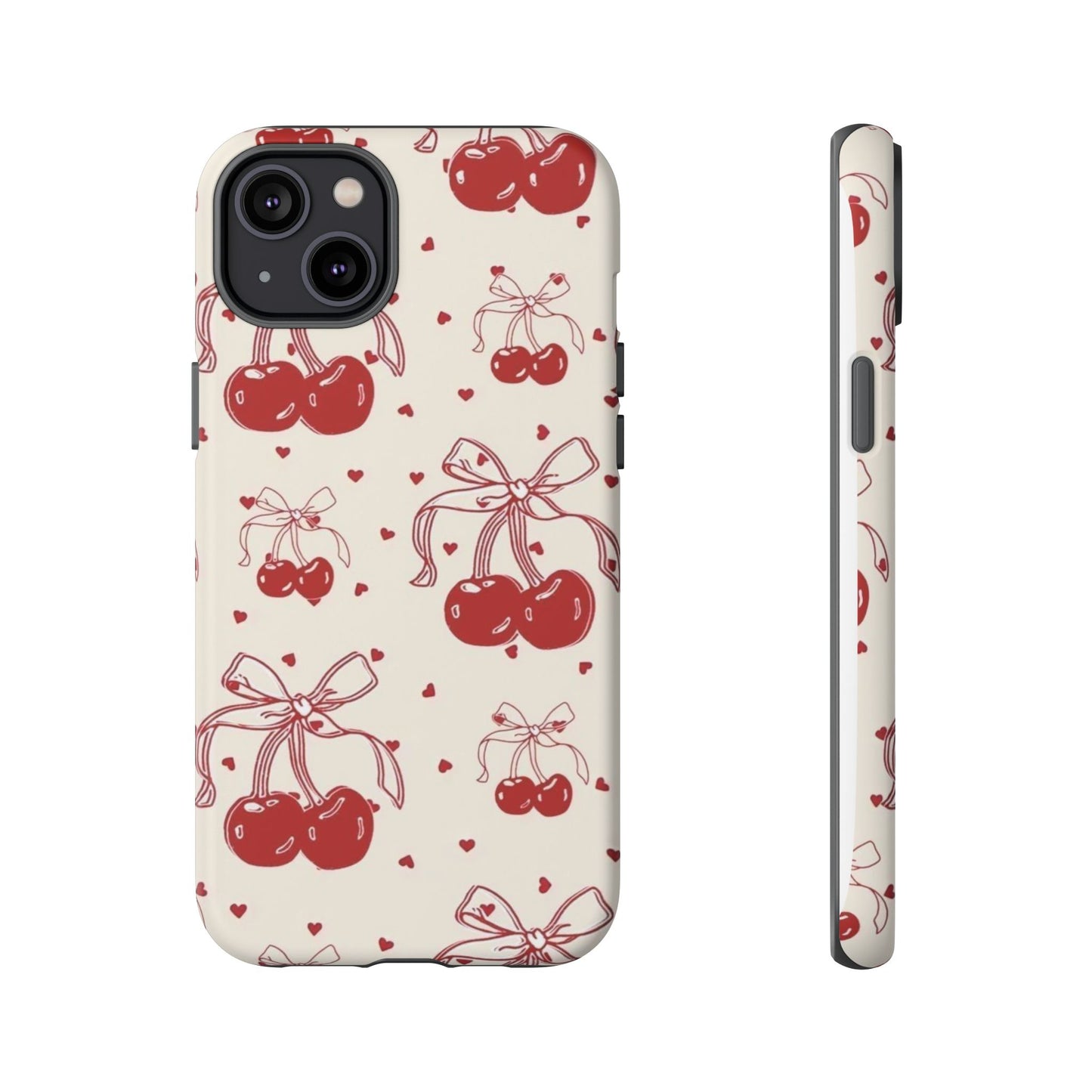 Cherry Bows iPhone Case