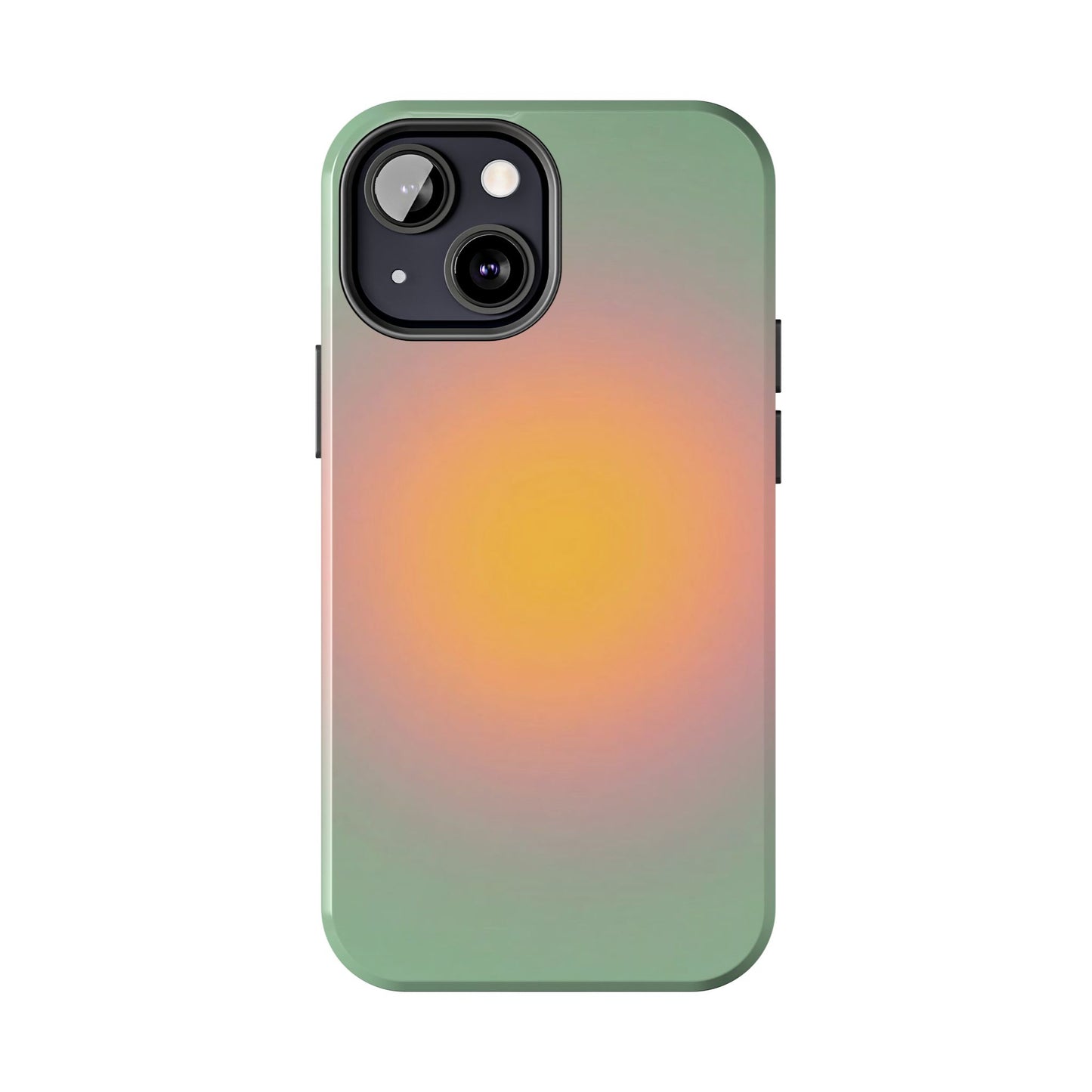 Sage & Orange iPhone Case