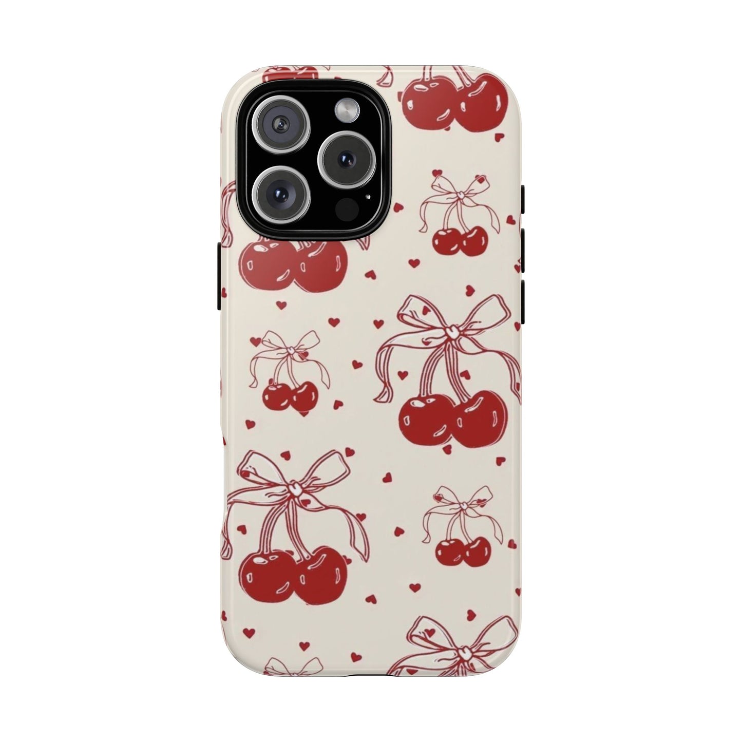 Cherry Bows iPhone Case