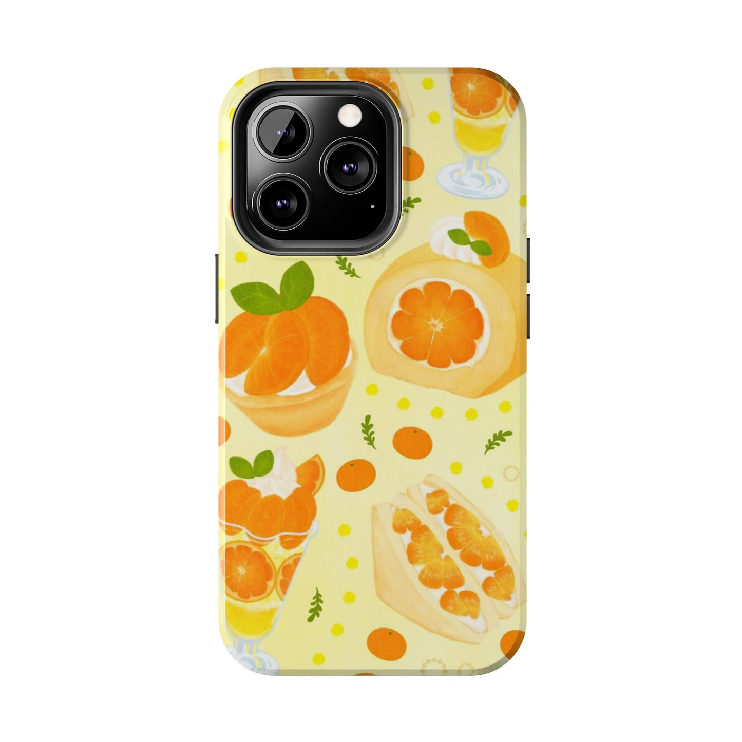 Orange Pop iPhone Case