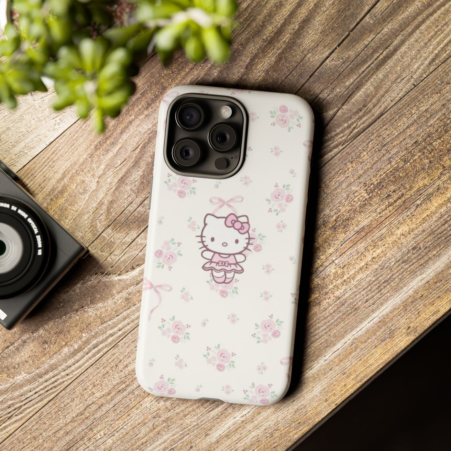 Hello Kitty Flower Wall Phone Case