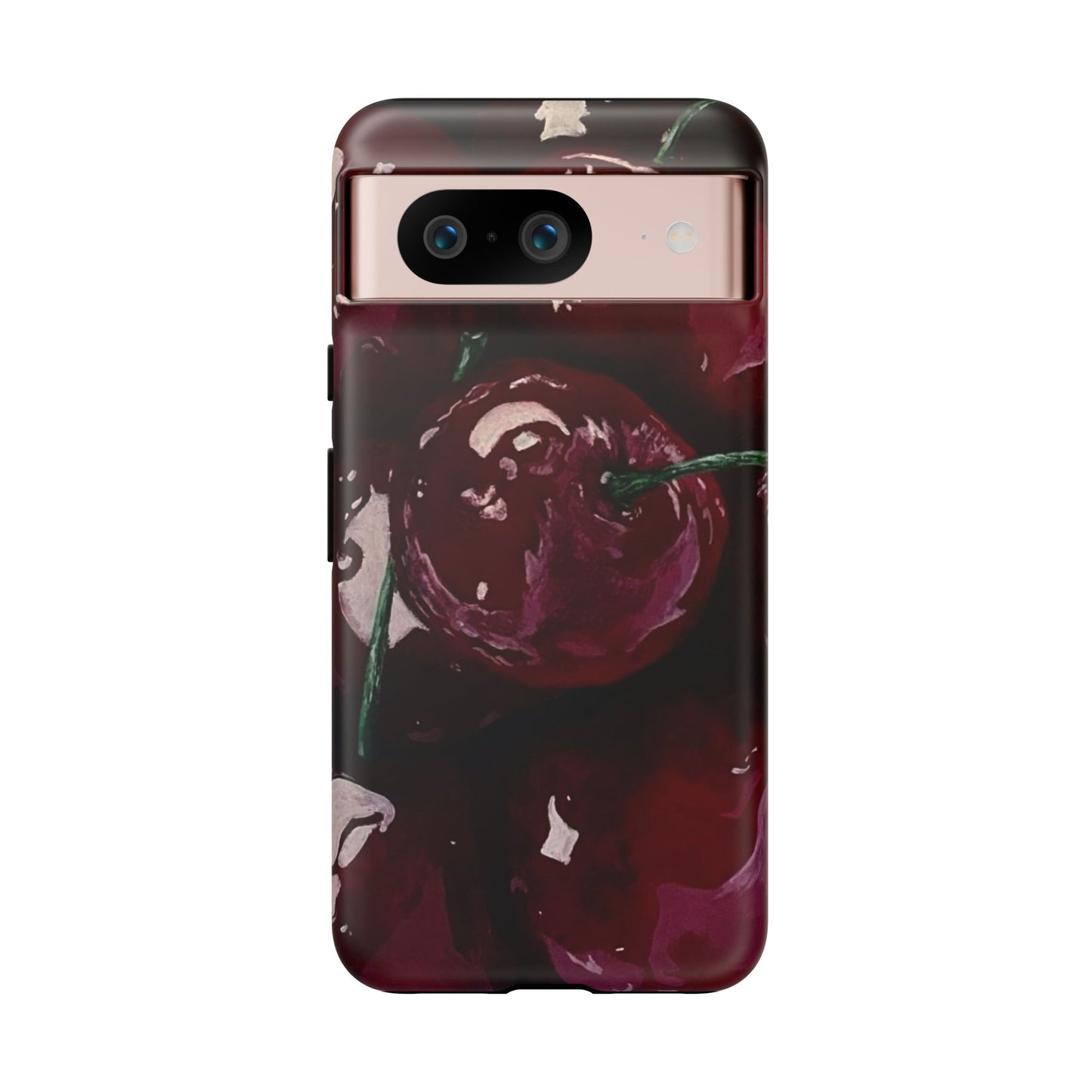 Cherry Painting iPhone Case