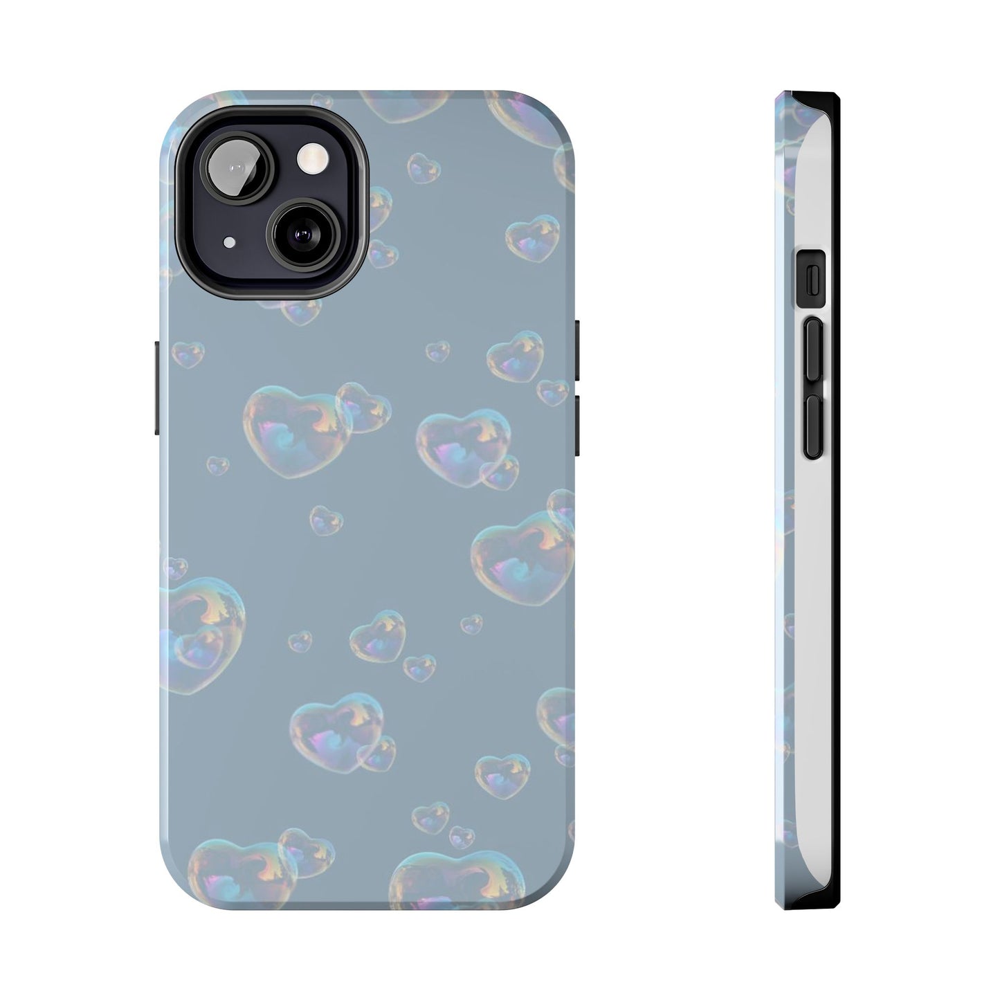 Heart Bubbles iPhone Case