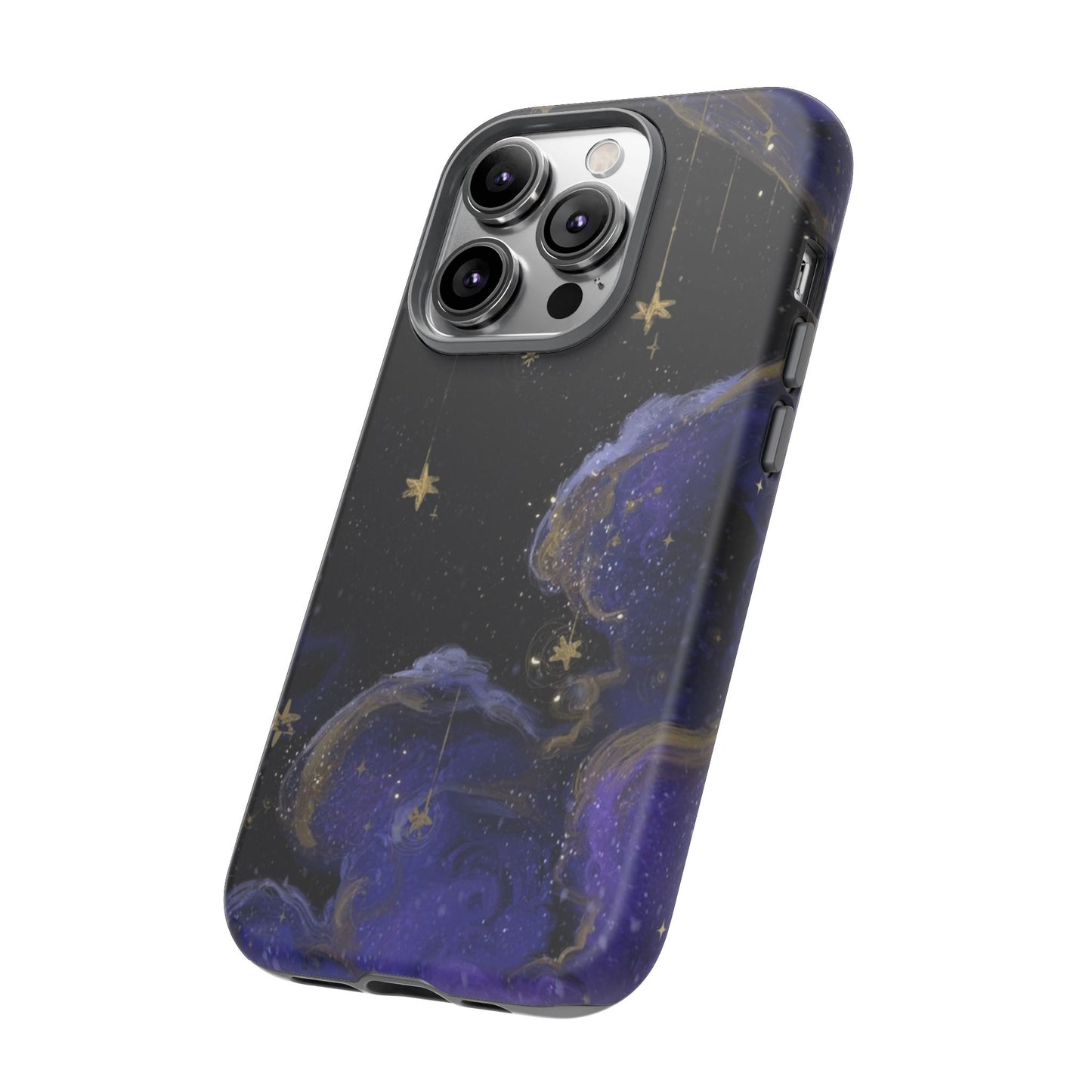 Cloudy Stars iPhone Case