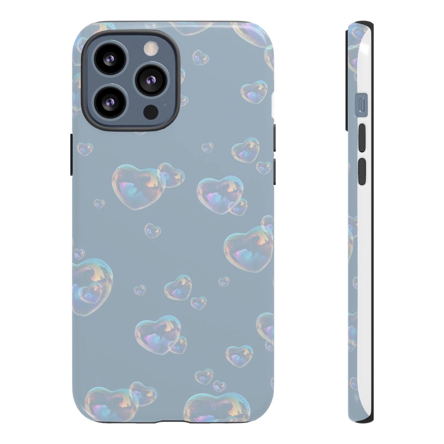 Heart Bubbles iPhone Case