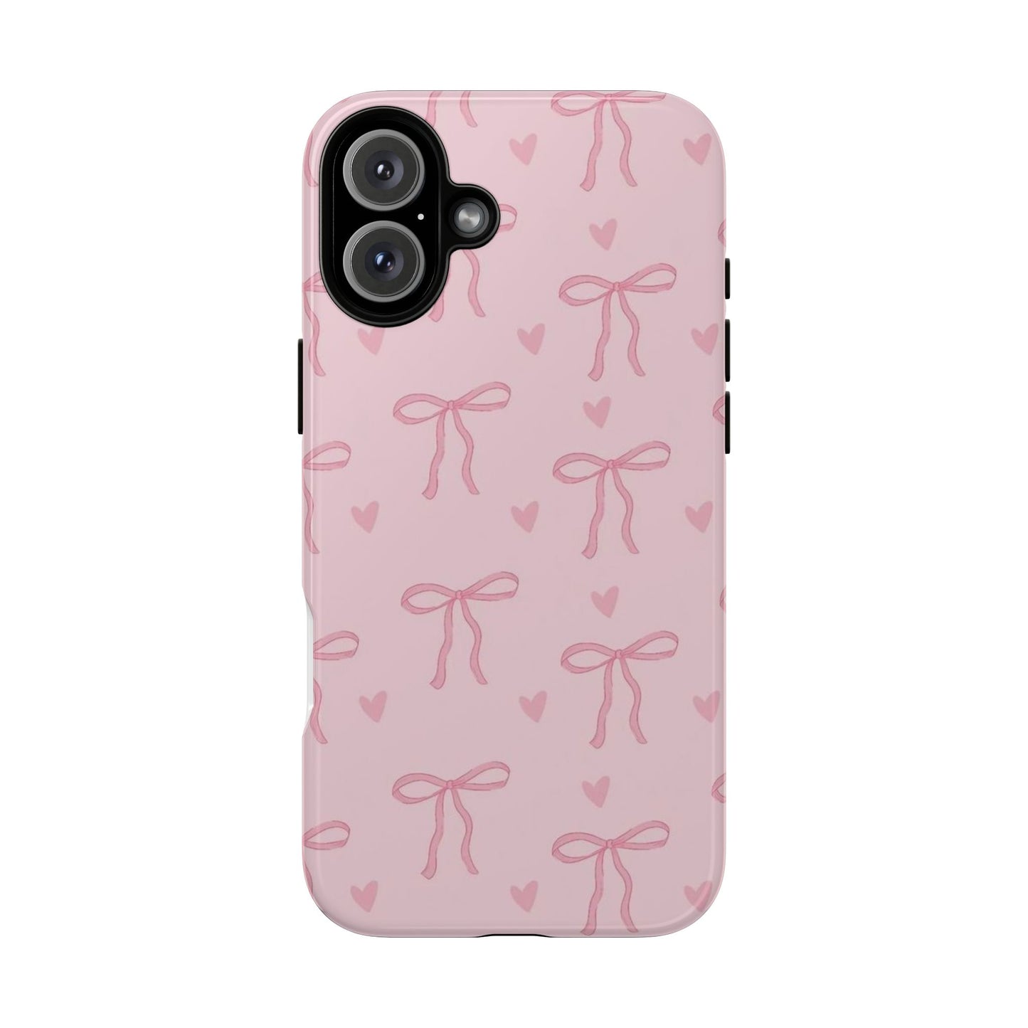 Bows and Hearts iPhone Case