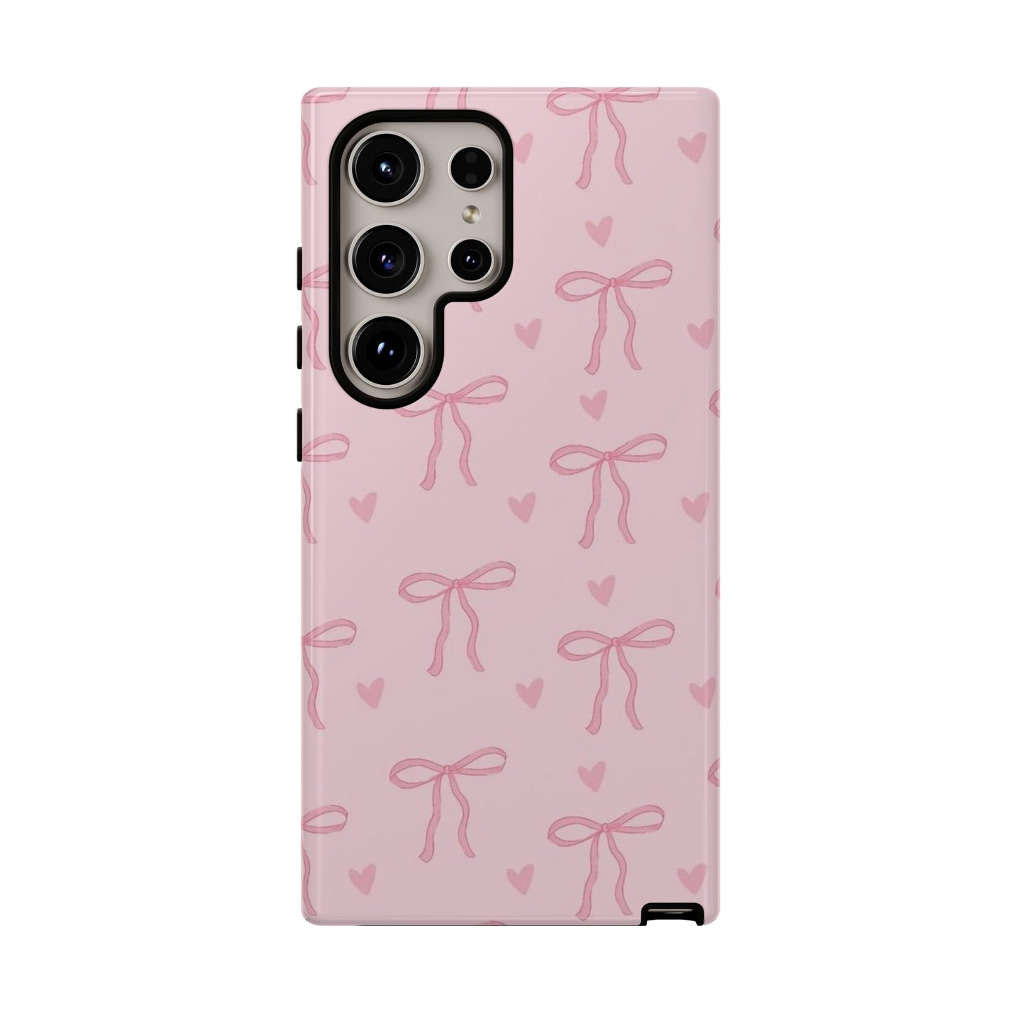 Bows and Hearts iPhone Case