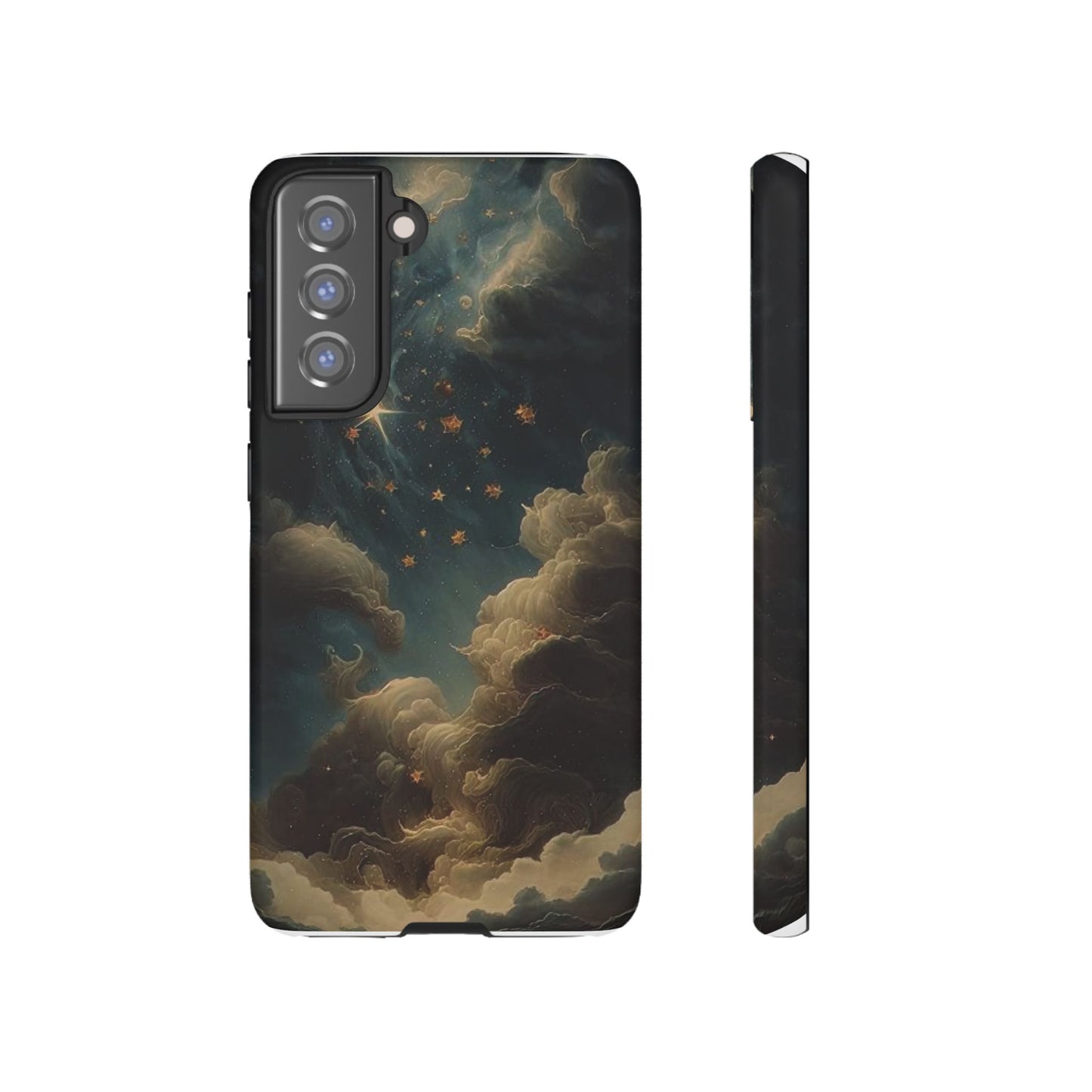 Cloudy Stars iPhone Case