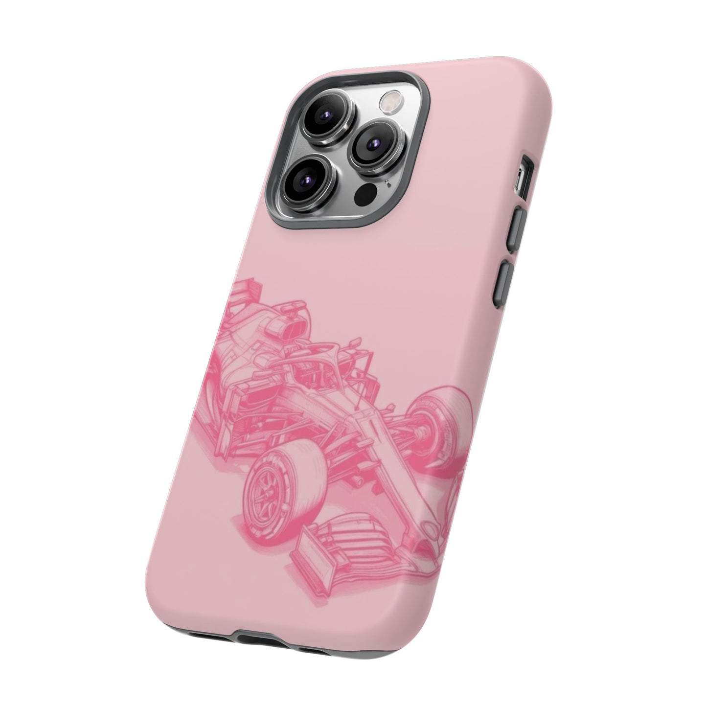 Pink Racecar iPhone Case