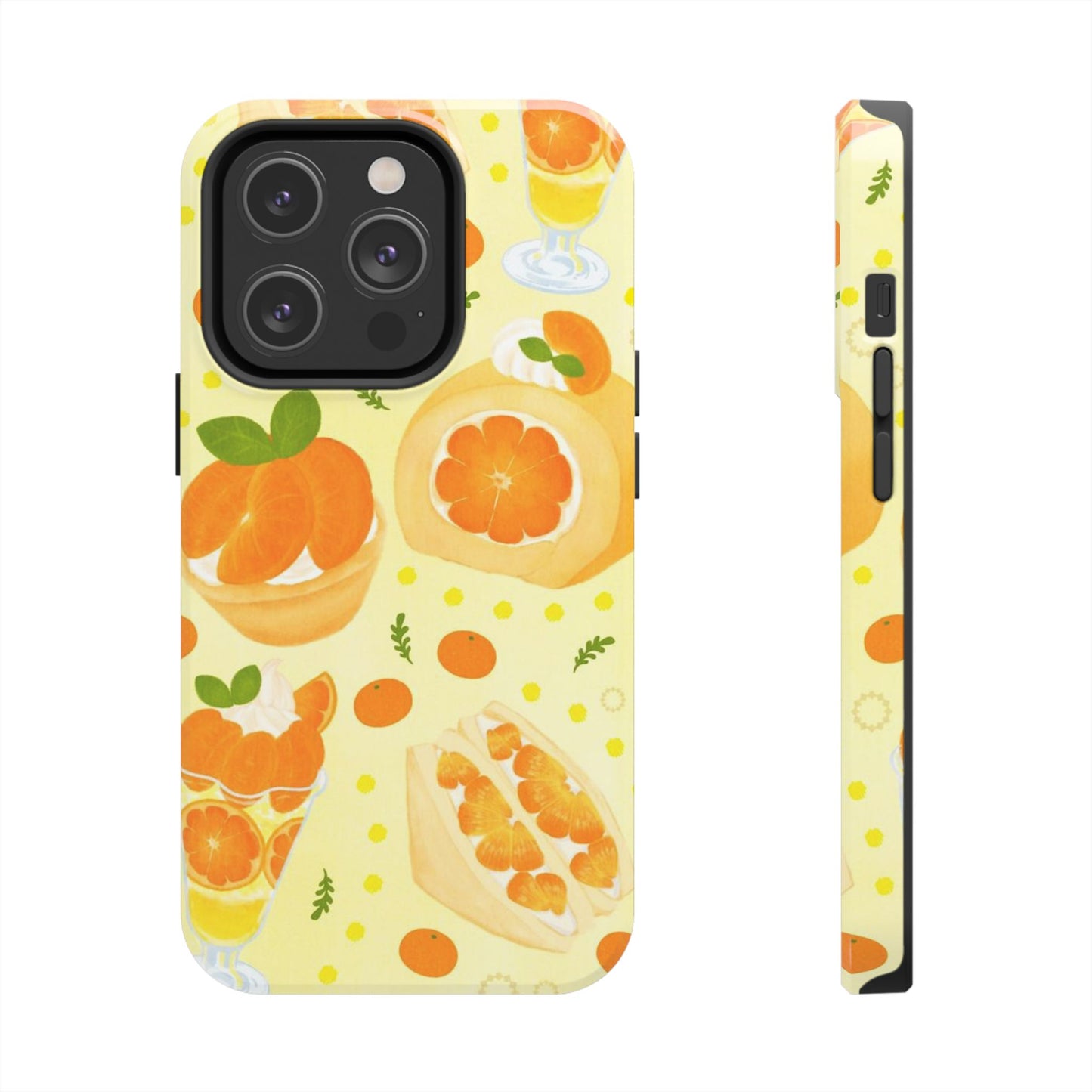 Orange Pop iPhone Case