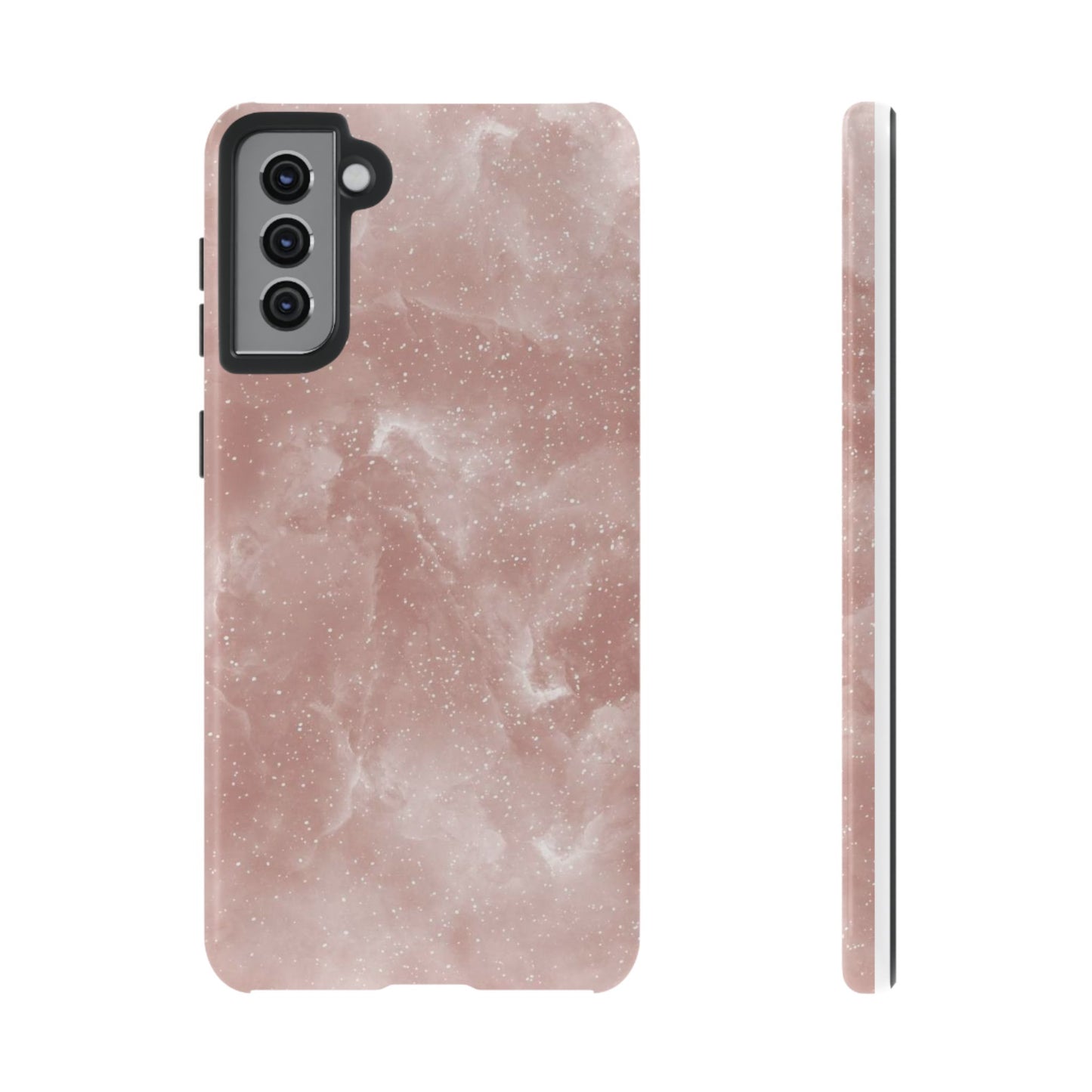 Rose Quartz Glitter iPhone Case