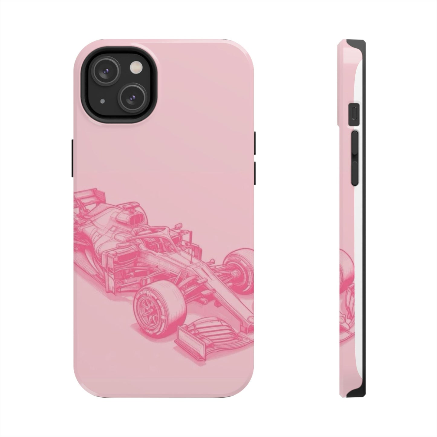 Pink Racecar iPhone Case