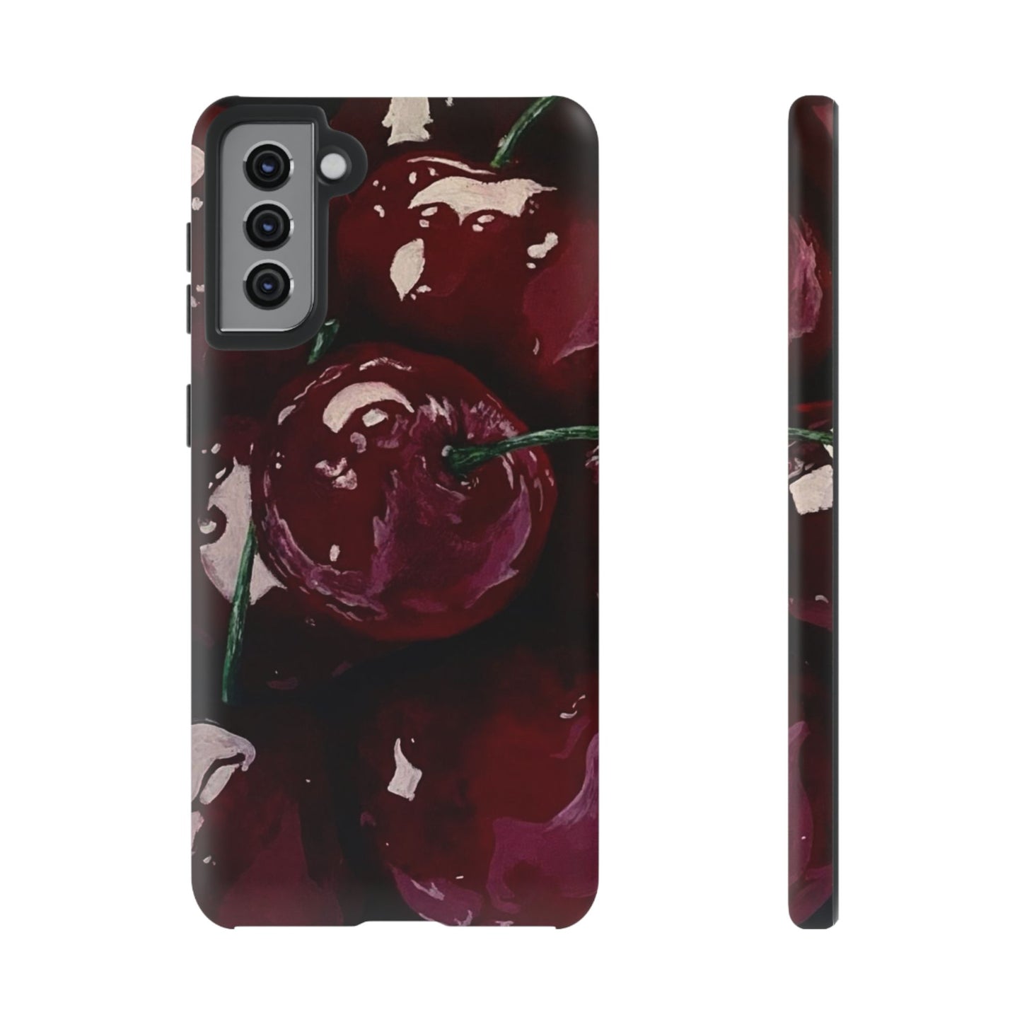 Cherry Painting iPhone Case