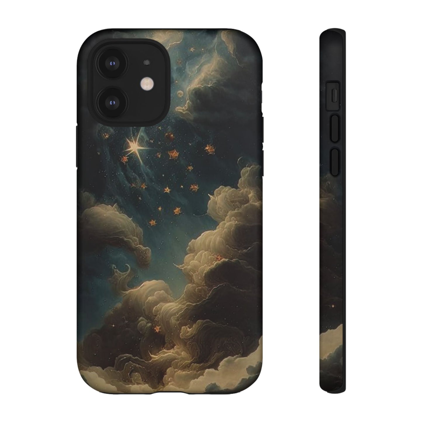 Cloudy Stars iPhone Case