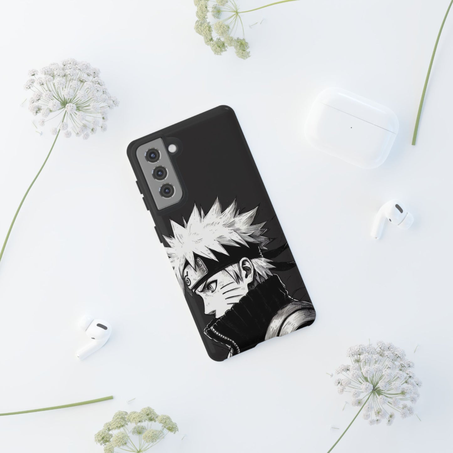 Black Naruto Clipart Phone Case