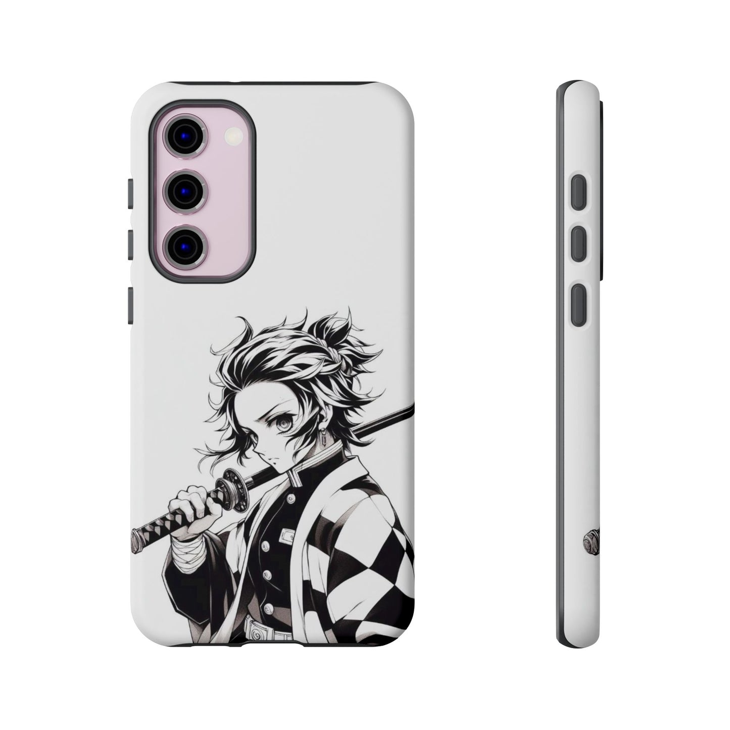 White Kamado Tanjiro Phone Case