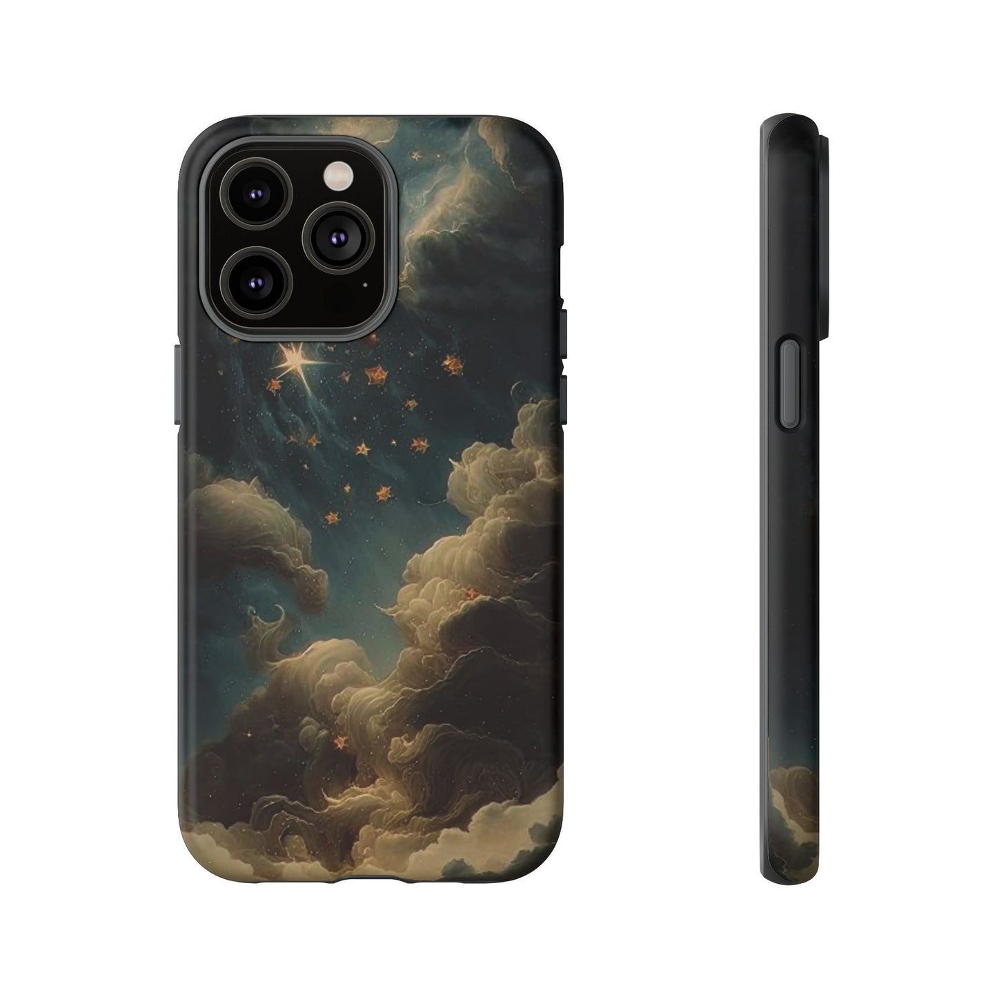 Cloudy Stars iPhone Case