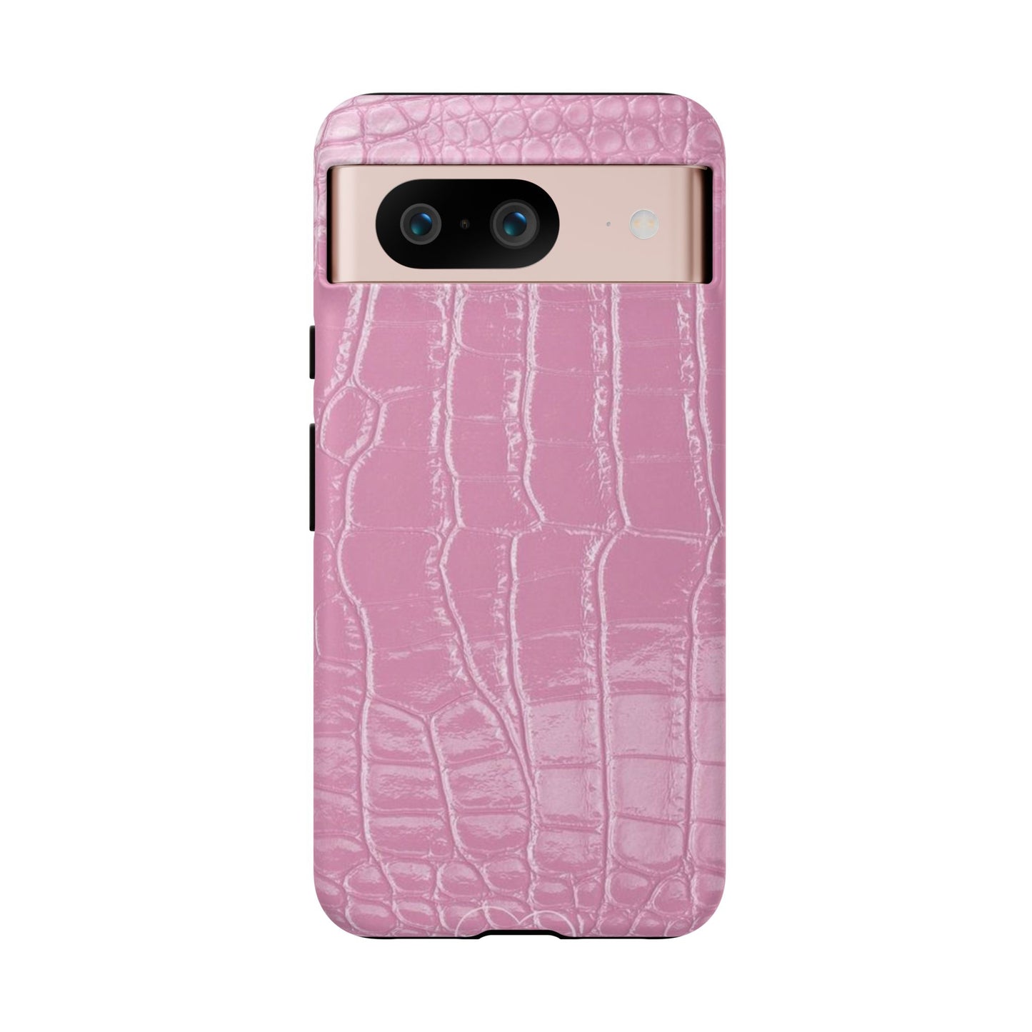 Pink Leather iPhone Case