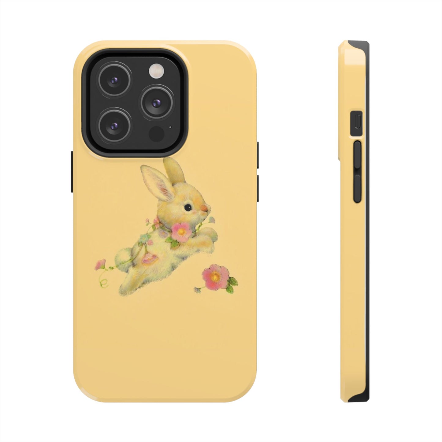 Bunny Floral iPhone Case