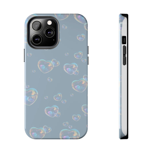 Heart Bubbles iPhone Case