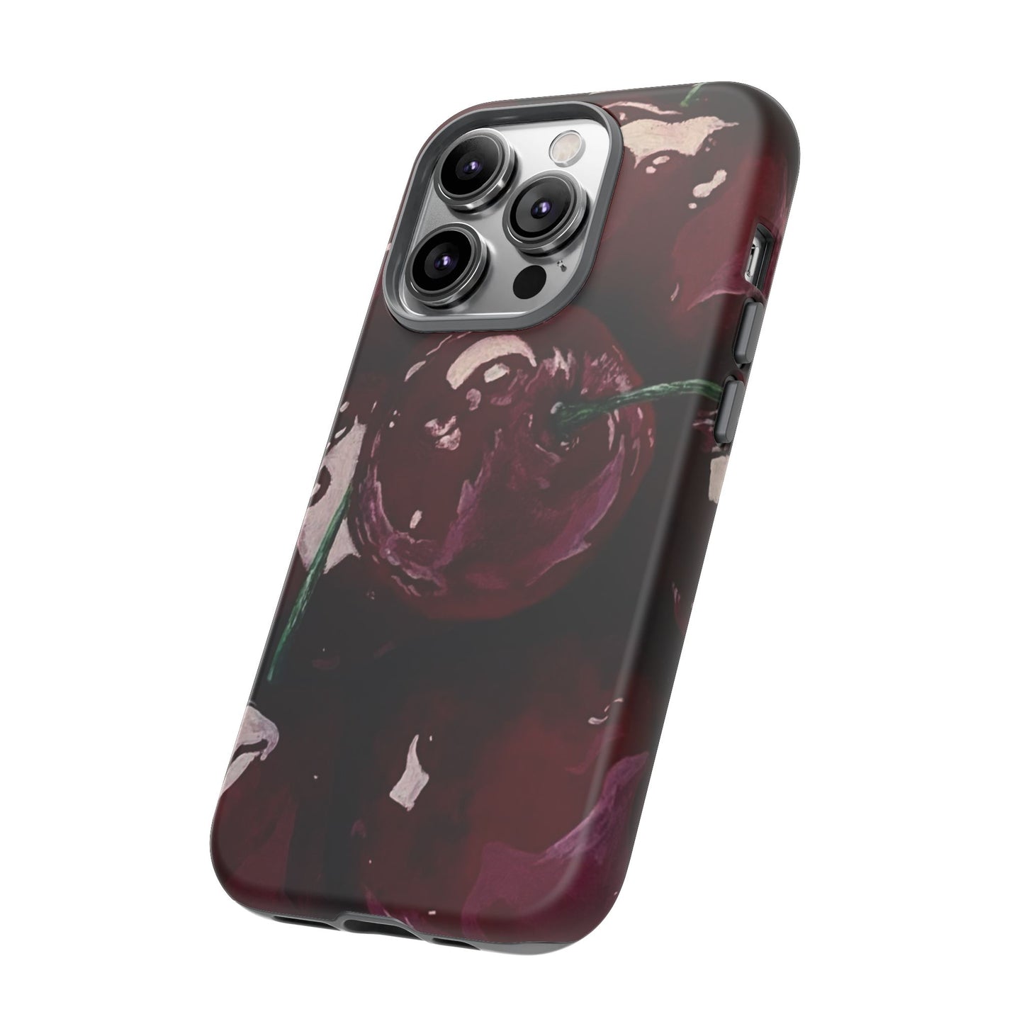 Cherry Painting iPhone Case