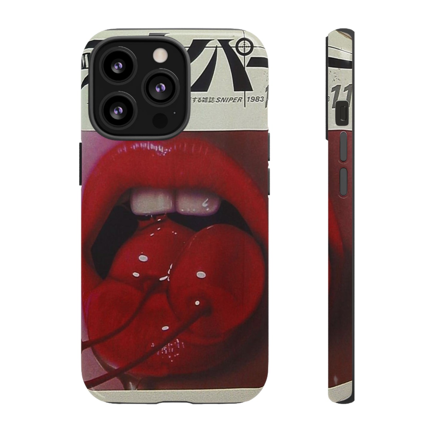 Cherry Lips iPhone Case