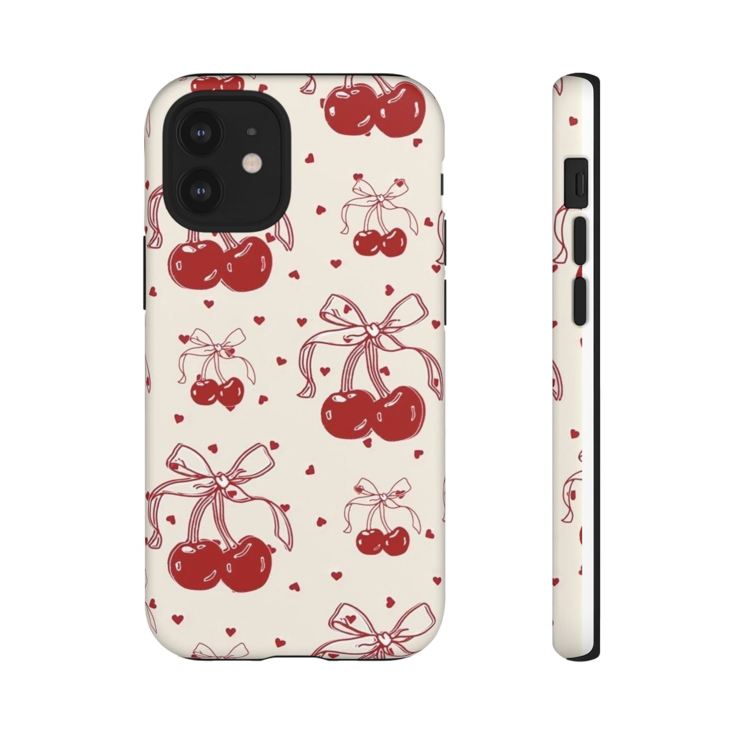 Cherry Bows iPhone Case