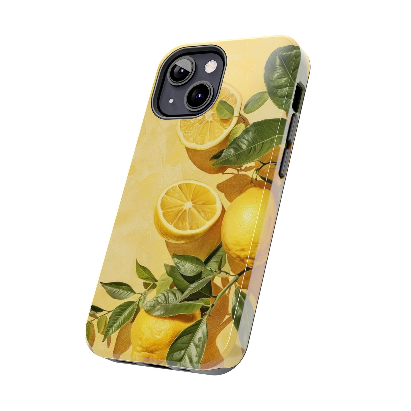 Lemon Wall iPhone Case