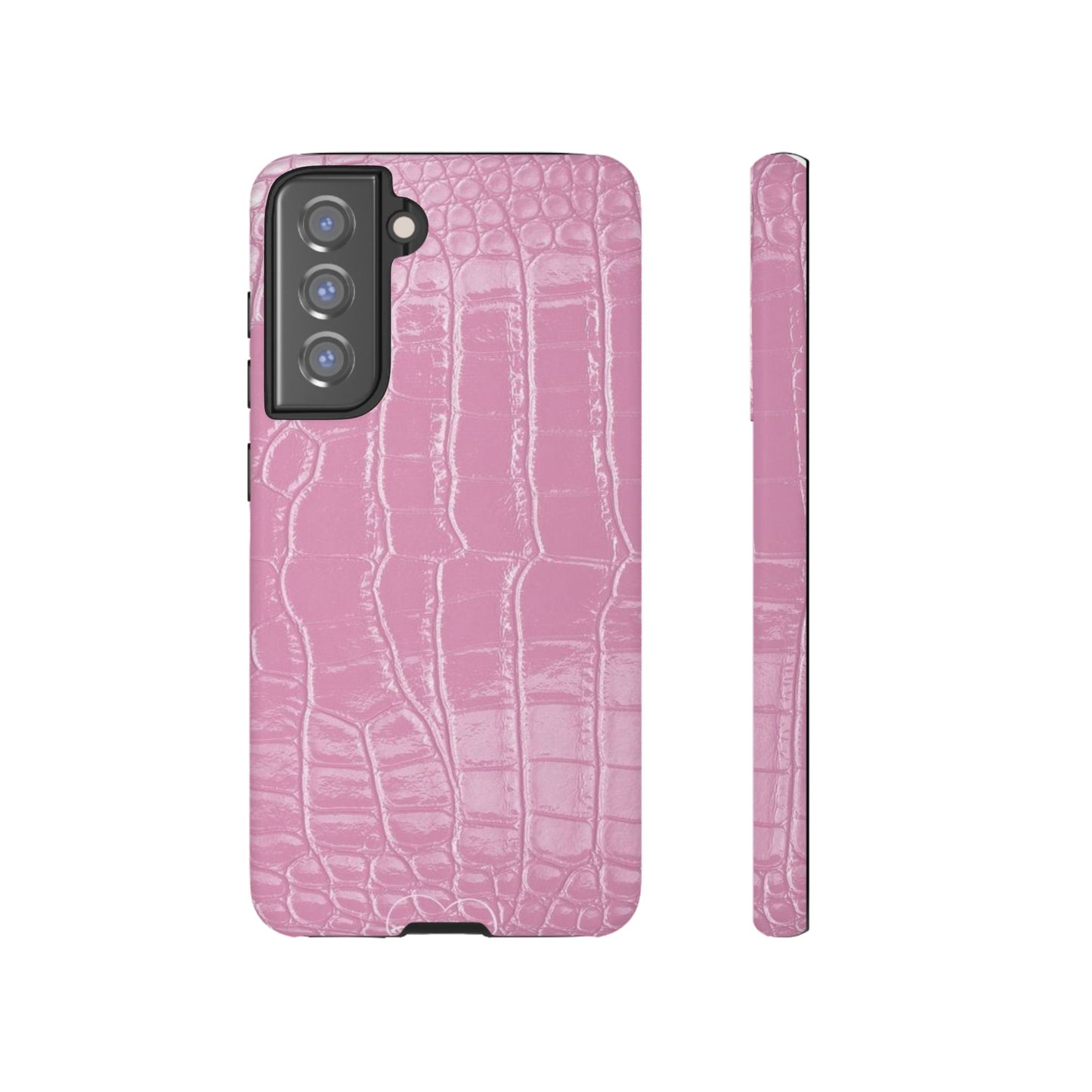 Pink Leather iPhone Case