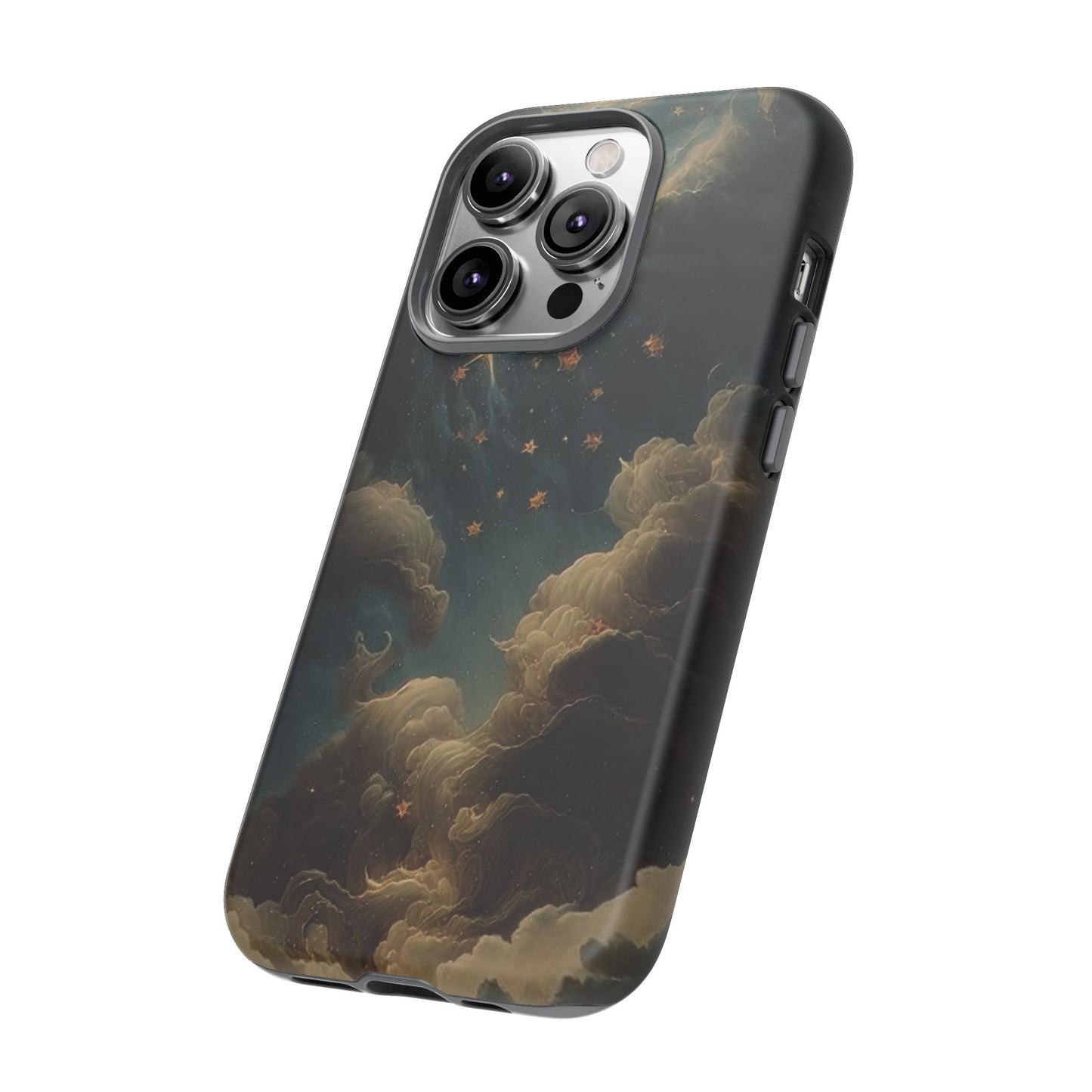 Cloudy Stars iPhone Case