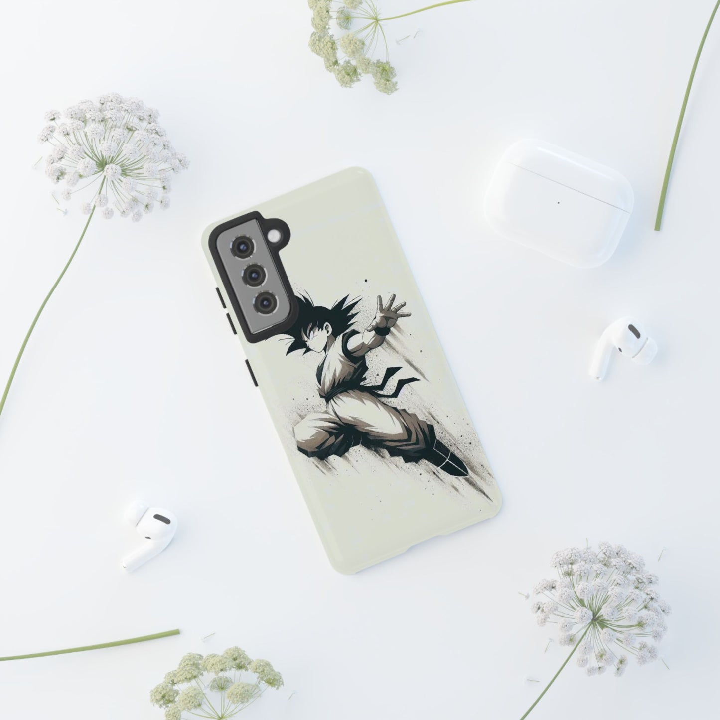 White Goku Clipart Phone Case