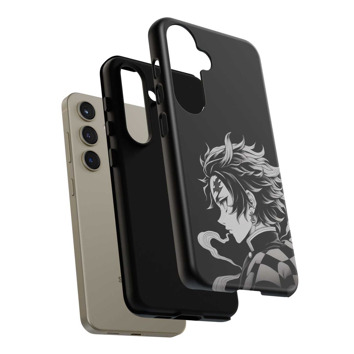 Black Kamado Tanjiro Phone Case