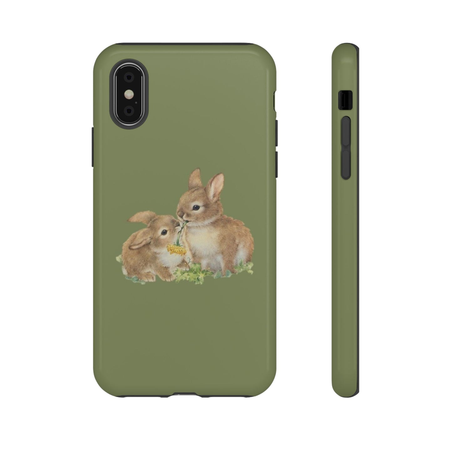 Olive Bunnies Phone Cases