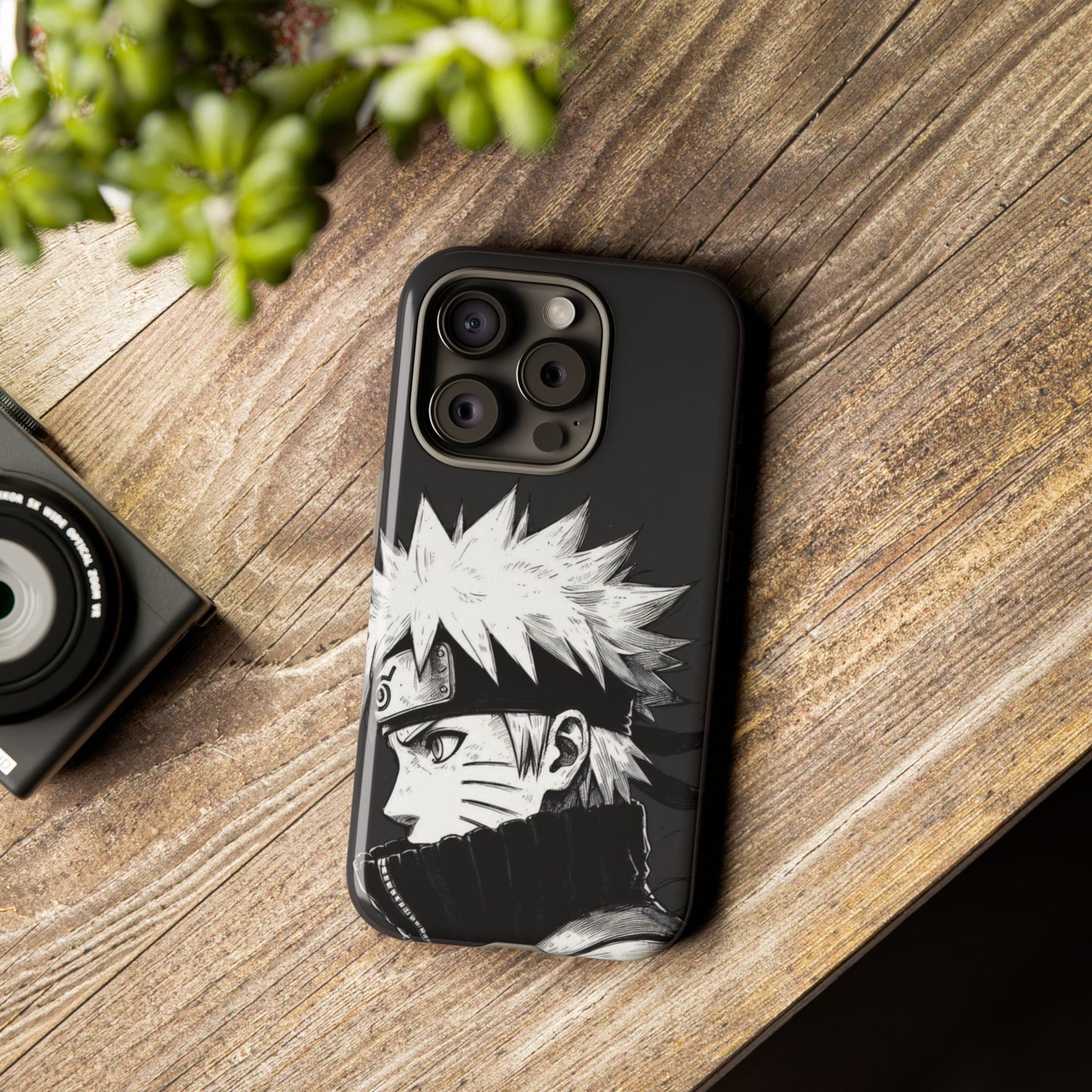 Black Naruto Clipart Phone Case