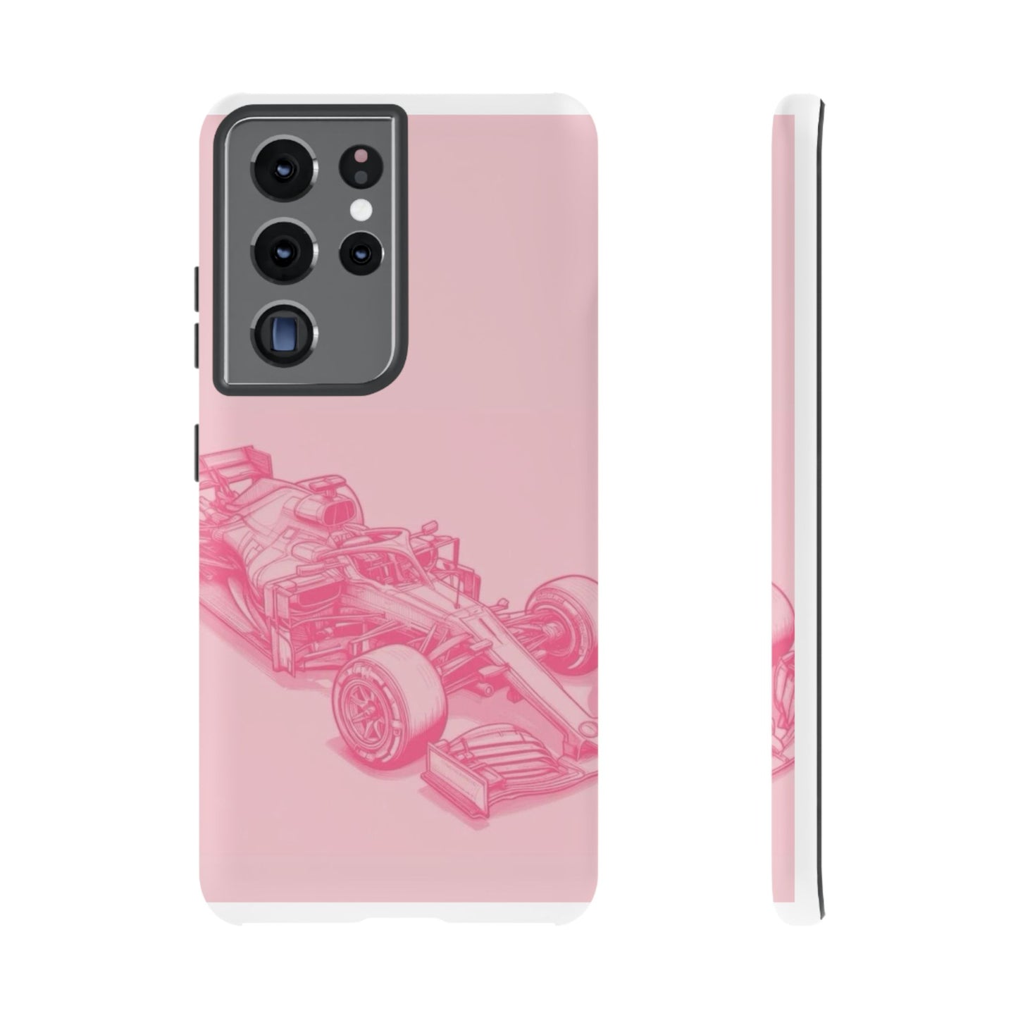 Pink Racecar iPhone Case