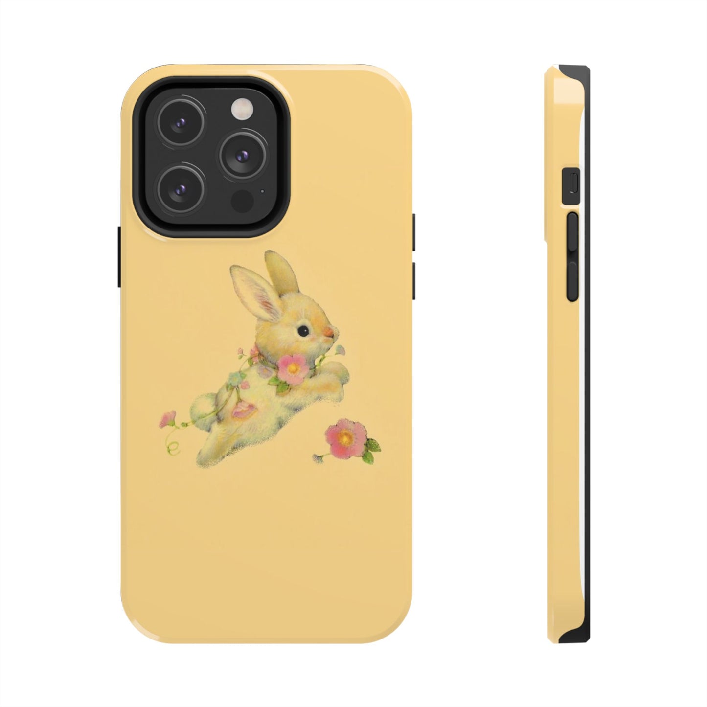 Bunny Floral iPhone Case