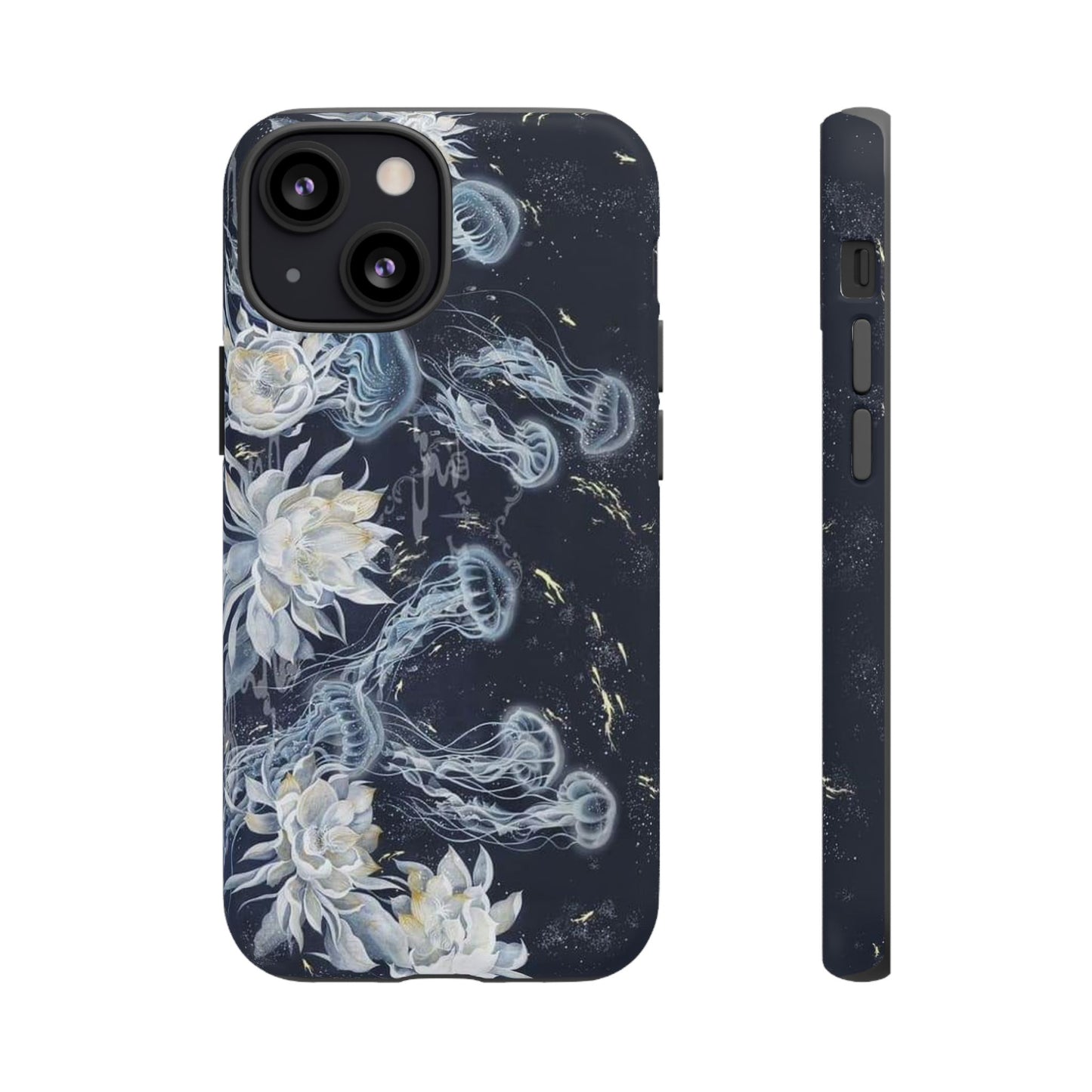 Jellyfish & Lily iPhone Case