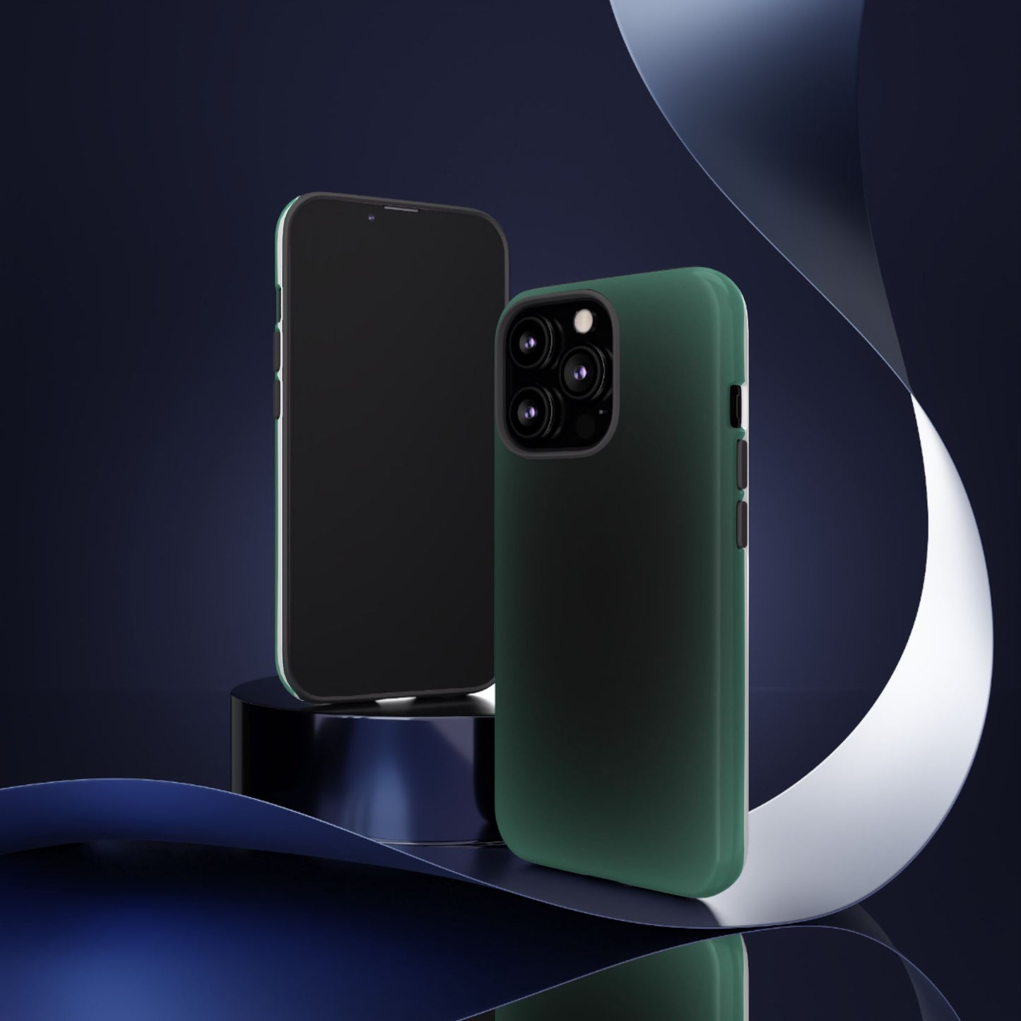 Midnight Green Aura Phone Case