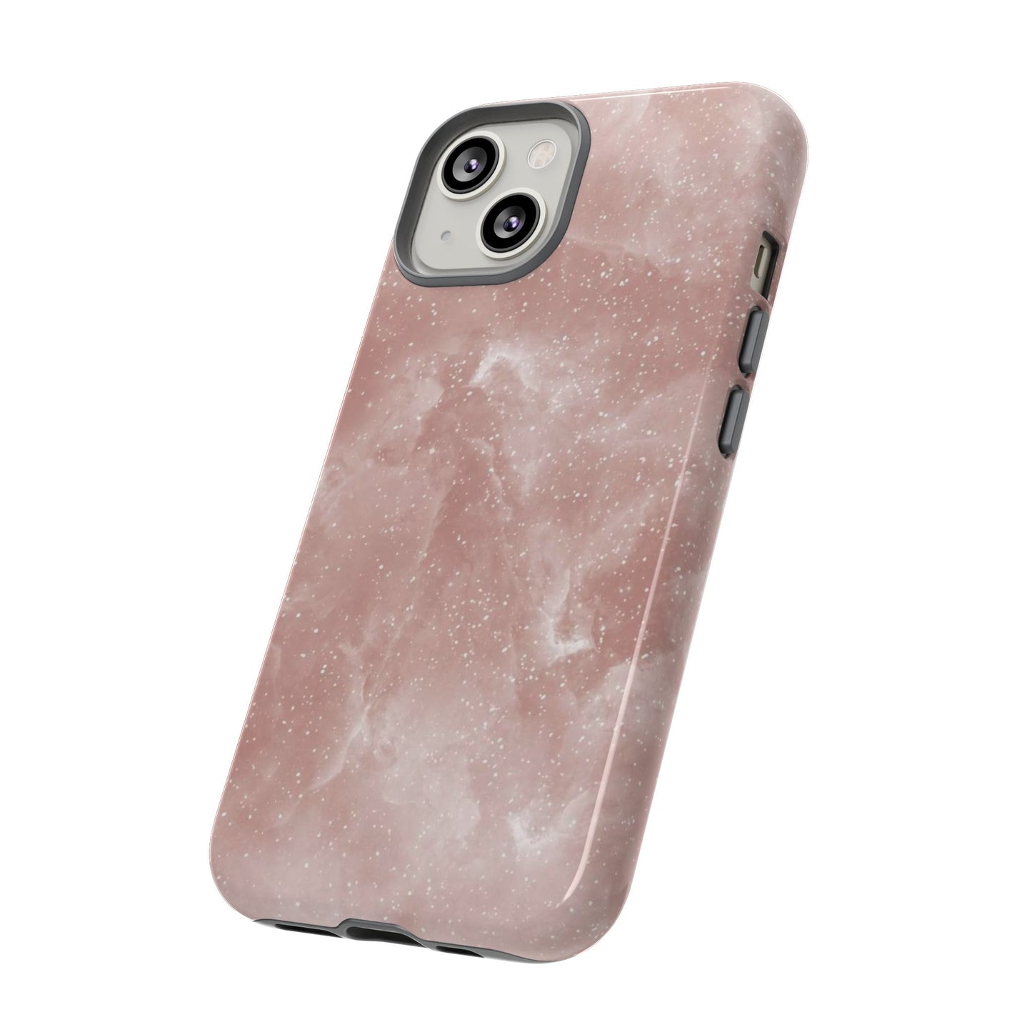 Rose Quartz Glitter iPhone Case