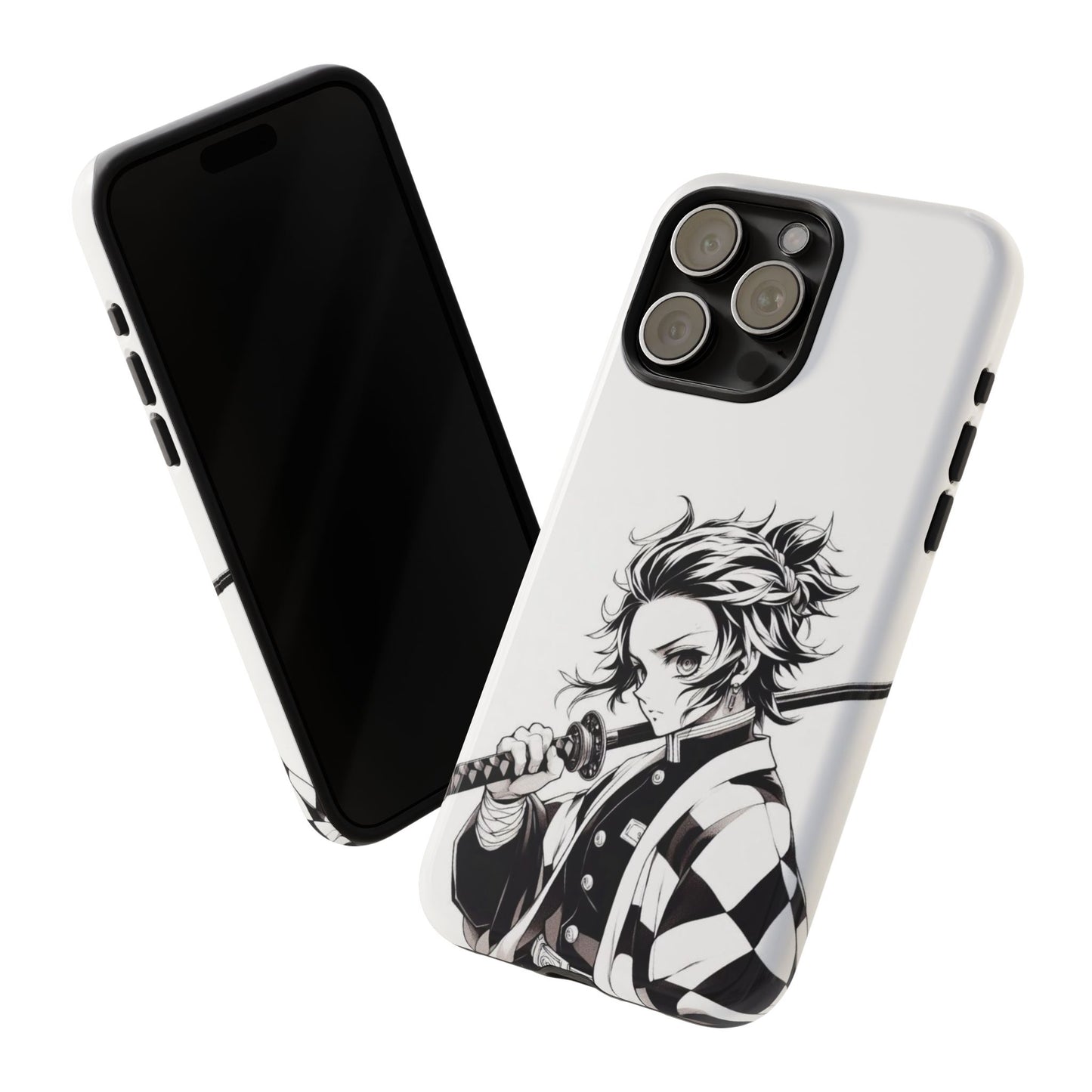 White Kamado Tanjiro Phone Case