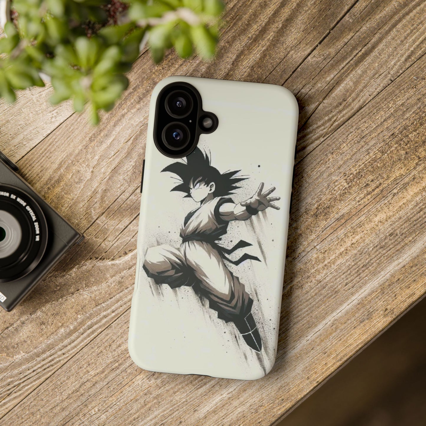 White Goku Clipart Phone Case